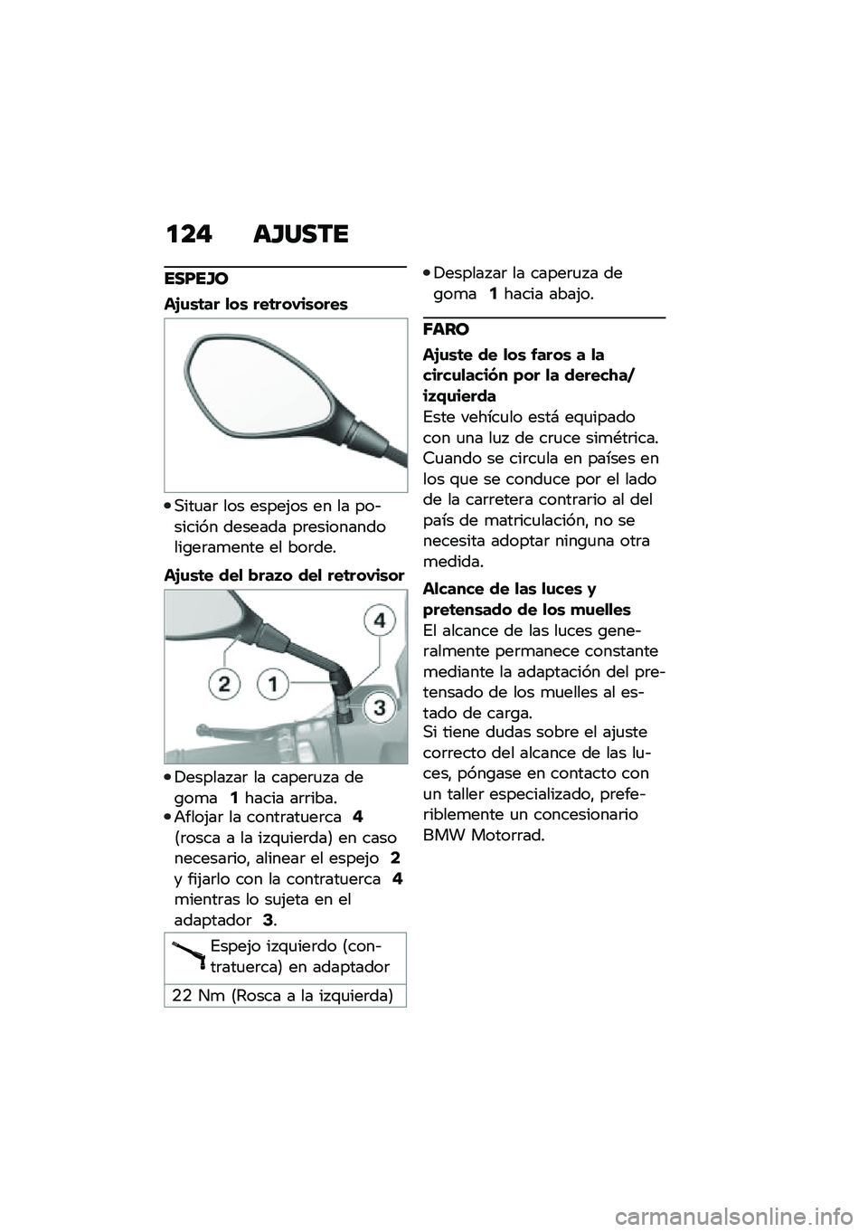 BMW MOTORRAD C 400 GT 2020  Manual de instrucciones (in Spanish) �
�� ��I����
���F��I�
��H�\f�\b�	�� �
��\b ���	���-��\b����\b
�,���
��	 ��� �����(�� �� �� ���&������ ������� ��	������������\b��	��