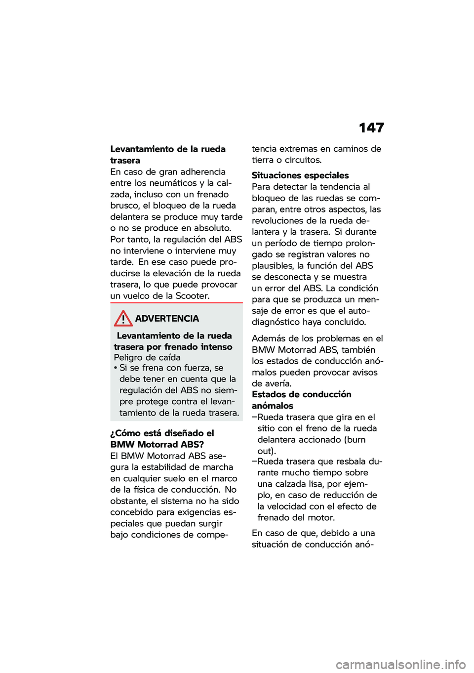 BMW MOTORRAD C 400 GT 2020  Manual de instrucciones (in Spanish) �
��8
���-���	��
����	� �� �
� ��\f����	���\b���
�%� ���� �� �\b�	�� �����	���������	� ��� ���
�
�#����� � �� ����&� ����" �����
��