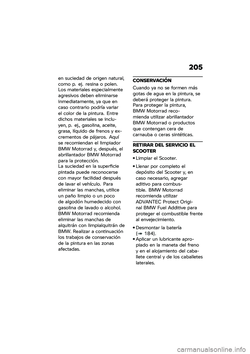 BMW MOTORRAD C 400 GT 2020  Manual de instrucciones (in Spanish) ��\b�-
�� ��
������ �� ��	��\b�� ����
�	���"���
� �� ��(� �	����� � �������$�� �
����	����� ���������
������\b�	������ ����� �