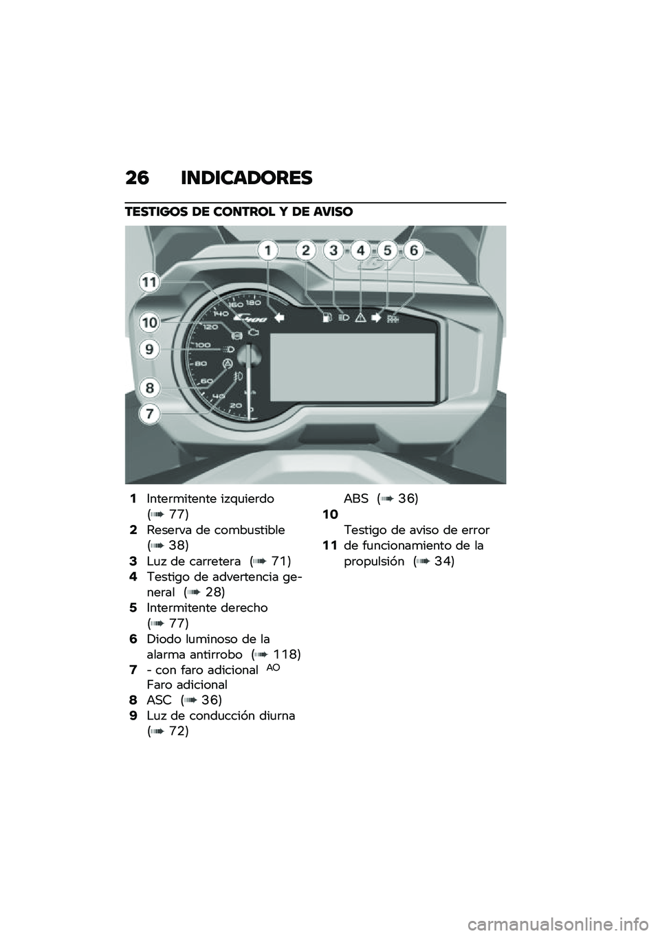 BMW MOTORRAD C 400 GT 2020  Manual de instrucciones (in Spanish) ��3 �\f�
�/�\f���/����
�����\f��� �/� ���
���� �V �/� ��9�\f��
�2�6����	�
������ �� �\f�
���	���<�L�L�=�4�7����	�� �� ���
��
�������<�B�J�=�6�$�

