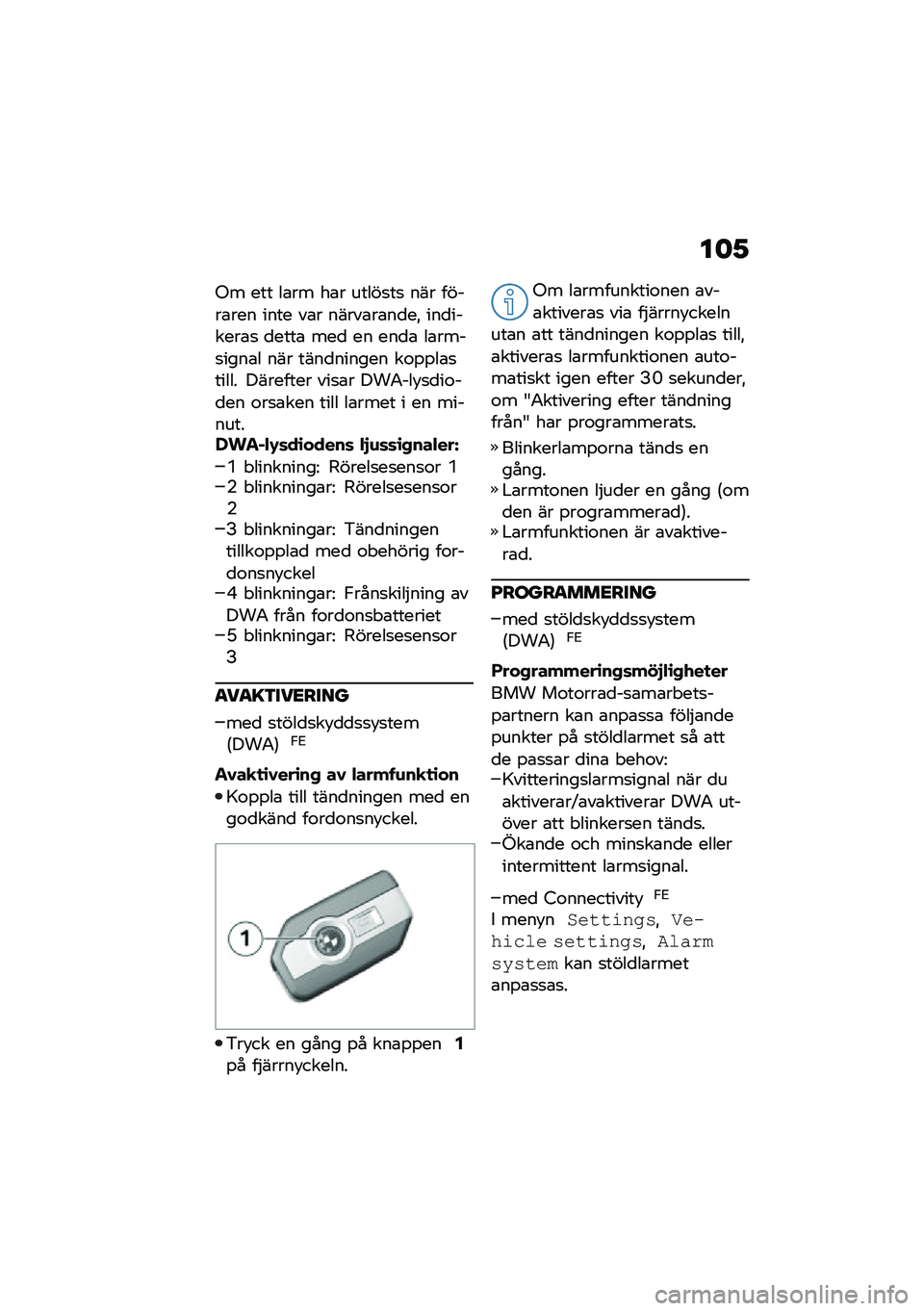 BMW MOTORRAD C 400 GT 2020  Instruktionsbok (in Swedish) ��	�1
�1� ��� ��\b�� ��\b� �����
��
 ��� �����\b��� ���� ��\b� �����\b��\b��
��" ���
������\b�
 �
����\b ���
 �� ���
�\b ��\b����
����\b� 