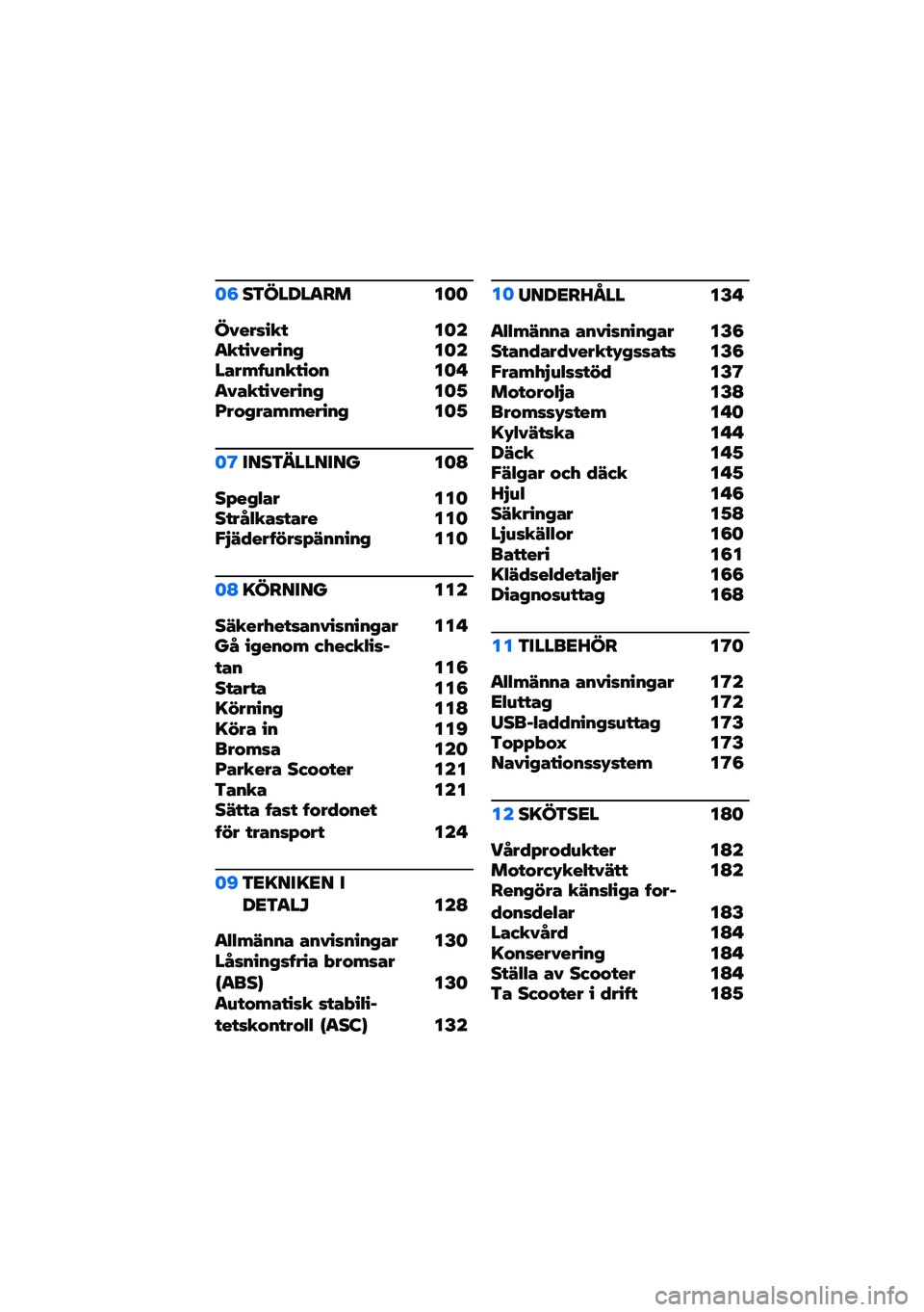 BMW MOTORRAD C 400 GT 2020  Instruktionsbok (in Swedish) �	�8��3�����
�� ��	�	
�������� ��	��
��������%�& ��	�����+�6�0�%����$�% ��	� �
����������%�& ��	�1�I��$�&���+�+����%�& ��	�1
�	�@����3������