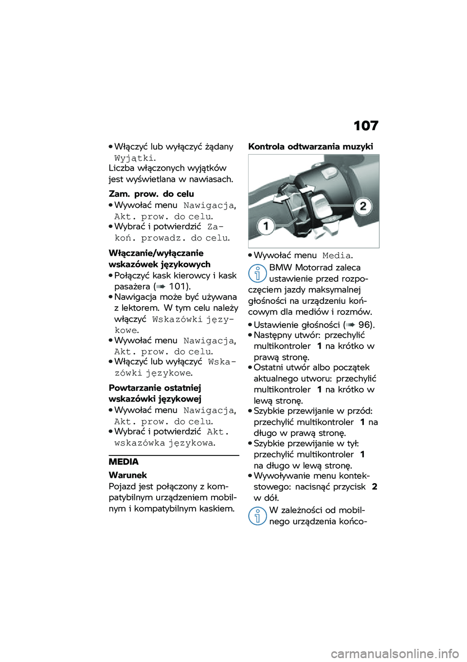 BMW MOTORRAD C 400 GT 2020  Instrukcja obsługi (in Polish) �\f�
�D
���)���� ���& ����)���� ��)�
����� ��6�#�!�"�!�Y����&� ���)�������# ���%�)��� ��%��� ����������� � ���������#�!
���*�- �4��\f�+�