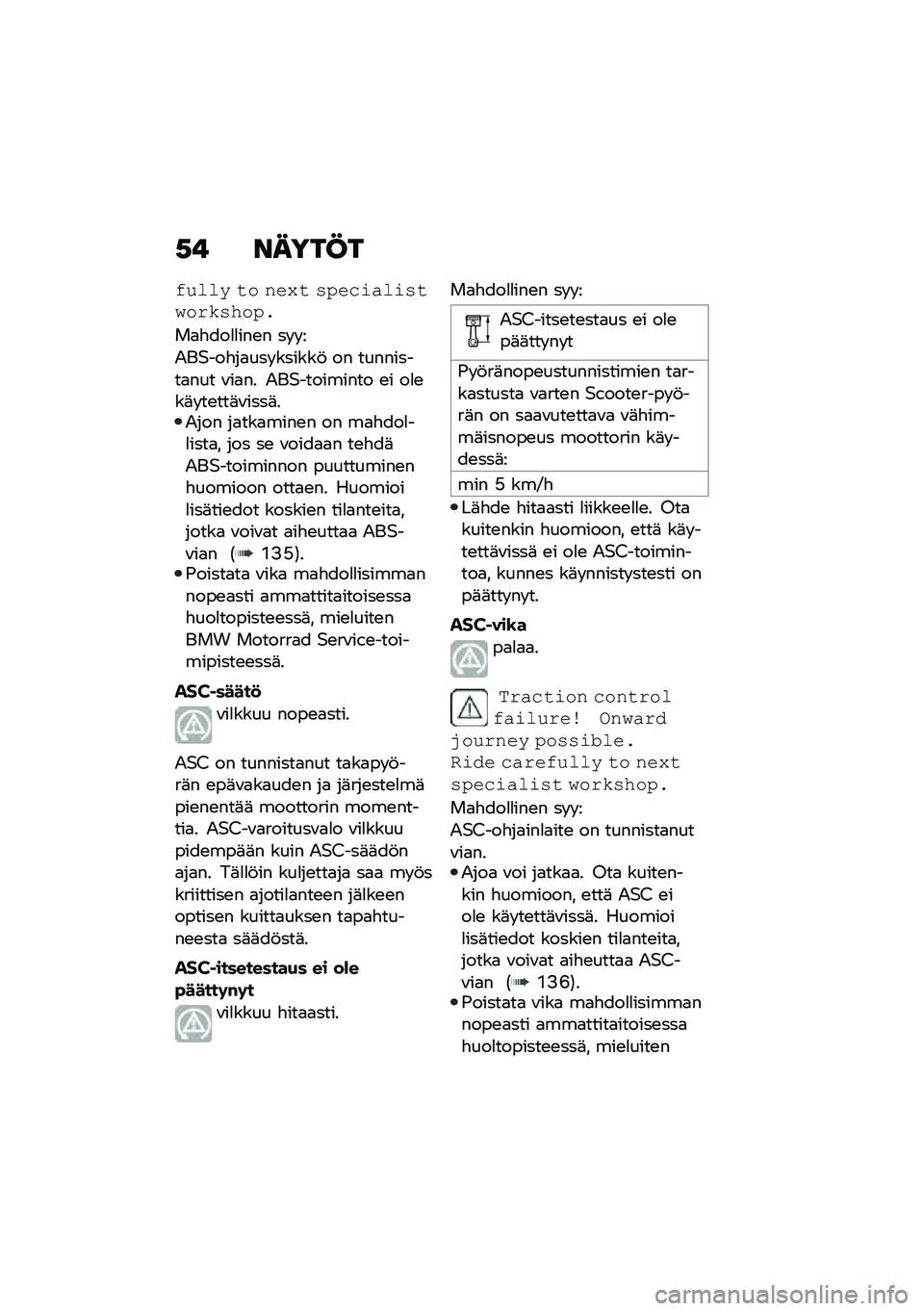 BMW MOTORRAD C 400 GT 2020  Käsikirja (in Finnish) �,�! �����C�
�/�-��� �� � ��1� �+�,����"���+��)��!��+���,�$
��
�"���
�
���\b� �� � �
�2��$���"��
��� ������! �� ���������
��� �\f��
�� �2��$�
