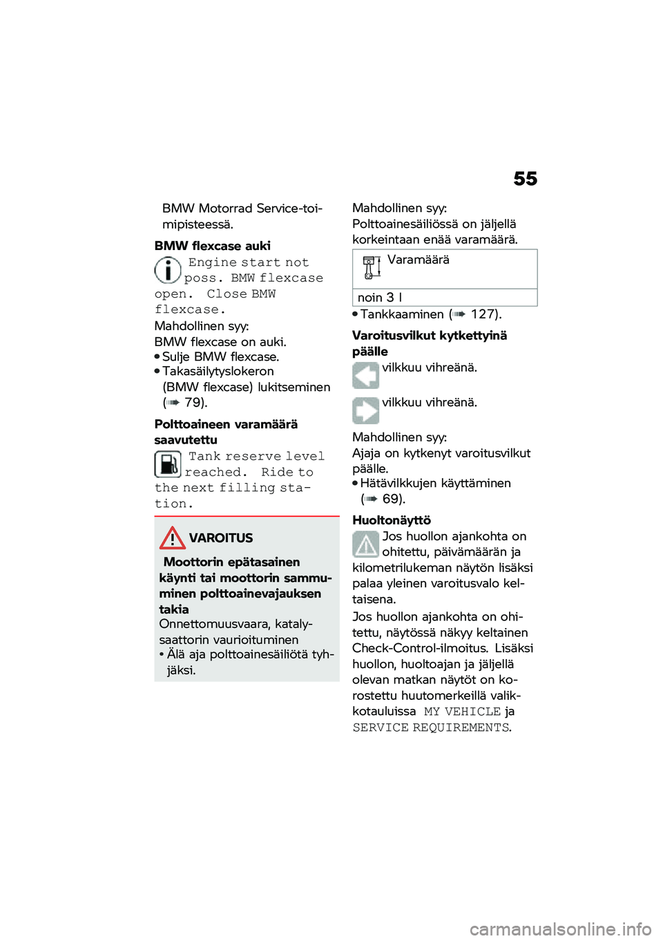 BMW MOTORRAD C 400 GT 2020  Käsikirja (in Finnish) �,�,
��� �������
� �$�\b��\f���\b������������\b�\b���	�
��� �(�*��G���� ��+�\b�
�\f� �#�� � �+��"�!� � ���,��+�+�$ �*�� �/���1��"�+���,�� �$ �
���