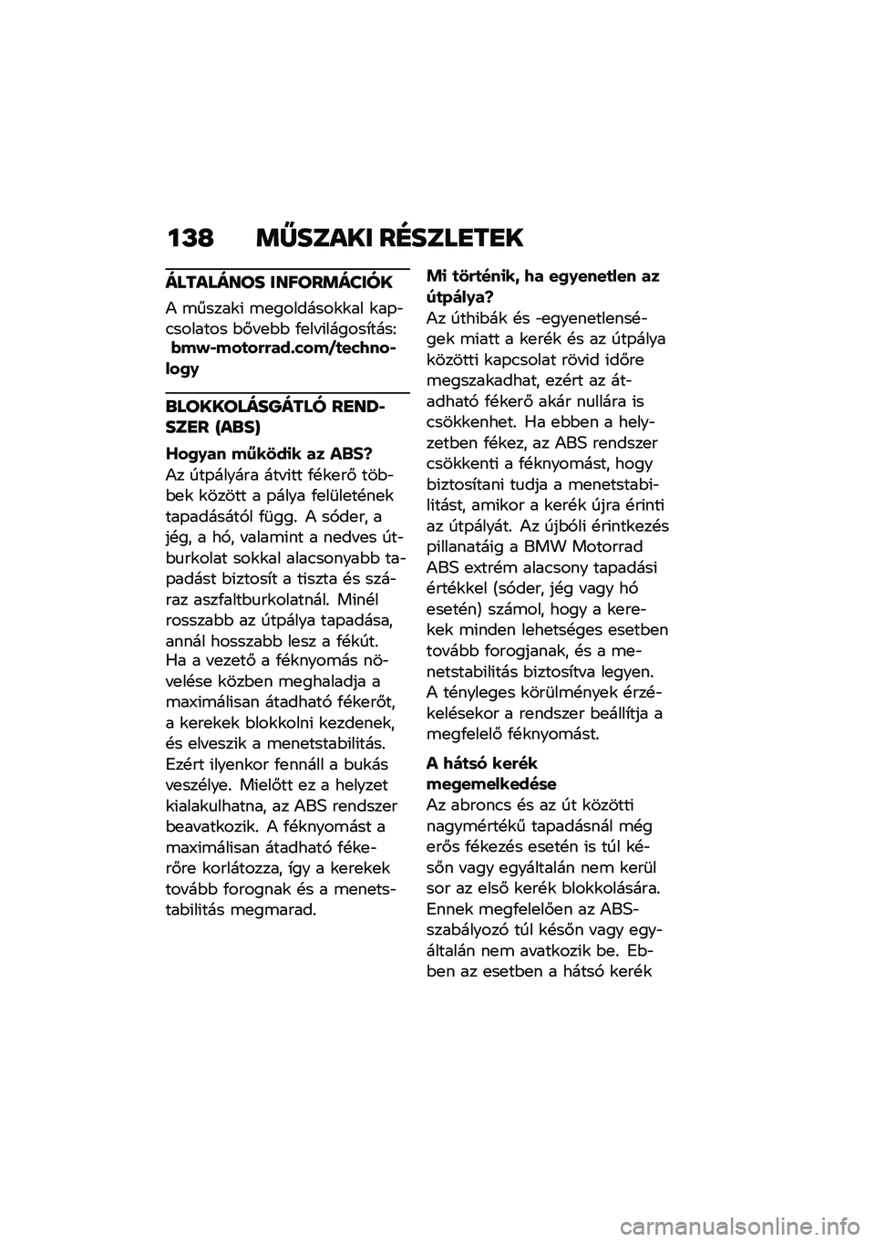 BMW MOTORRAD C 400 GT 2020  Kezelési útmutató (in Hungarian) ��L�H �	�X����� ��D����
��
�
��������� ������	�����
�) �\b�����\f�( �\b�
��������\f�\f�� �\f��-�"�.������� �$�#� �
�$�$ �/�
�� �(������*���