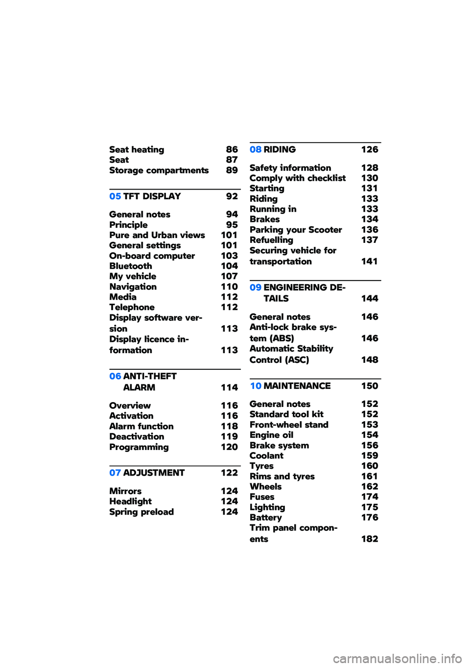 BMW MOTORRAD C 400 X 2021  Riders Manual (in English) ���!�" �1��!�"��$�5 �:�2���!�" �:�9��"�#��!�5� �0�#�(�-�!��"�(��$�"�% �:�=
�
�.��A� �6���B��� �=�
���$���!�* �$�#�"��% �=��B���$�0��-�*� �=�.�B�,�� �!�$�& ��� �!�$ ��