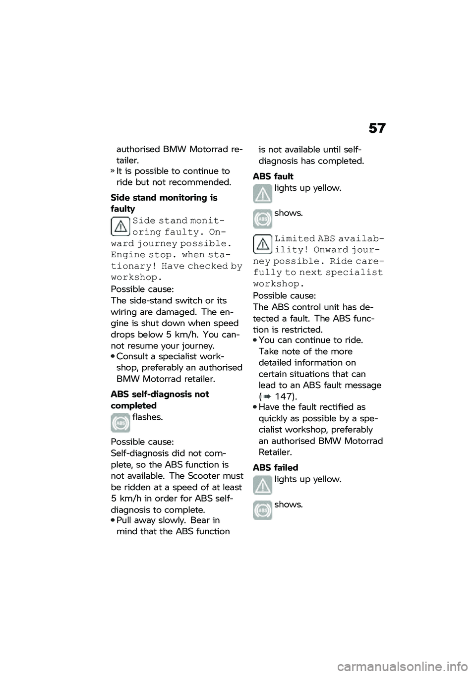 BMW MOTORRAD C 400 X 2021  Riders Manual (in English) �.�9
�	��
���\b���� ��� ���
��\b�\b�	� �\b�� �
�	��\f��\b���
 �� �������\f� �
� ����
���� �
��\b��� ���
 ���
 �\b�����������
�+�\b��\f �	����