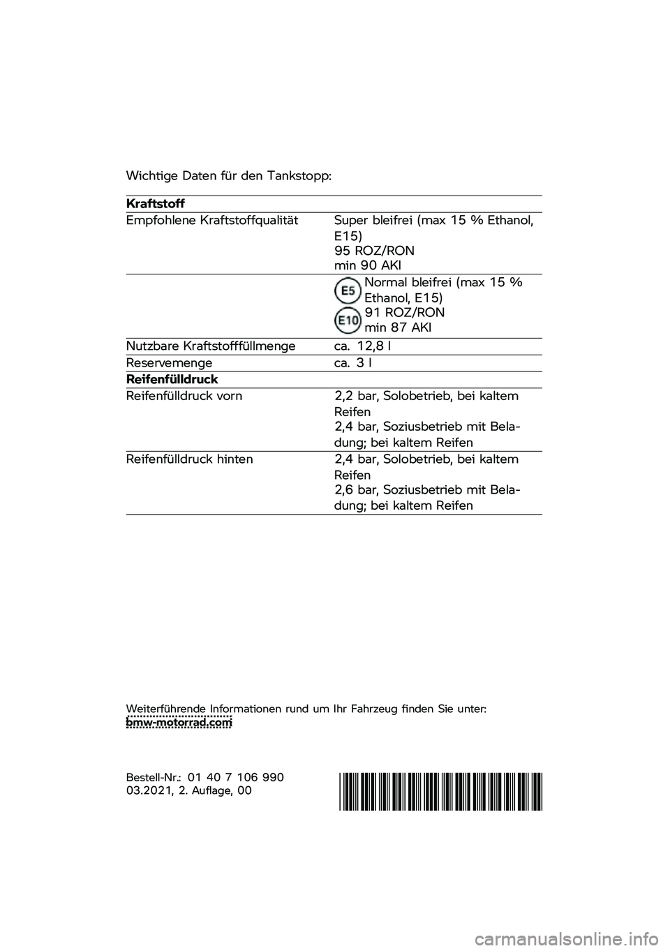 BMW MOTORRAD C 400 X 2021  Betriebsanleitung (in German) �<���	���
� �@�\b��� ��-�
 ��� �!�\b��&������C
��������\b��
������	���� ��
�\b��������D�\f�\b����"� ��\f���
 ������
�� �$��\b�/ �9�E �G ���