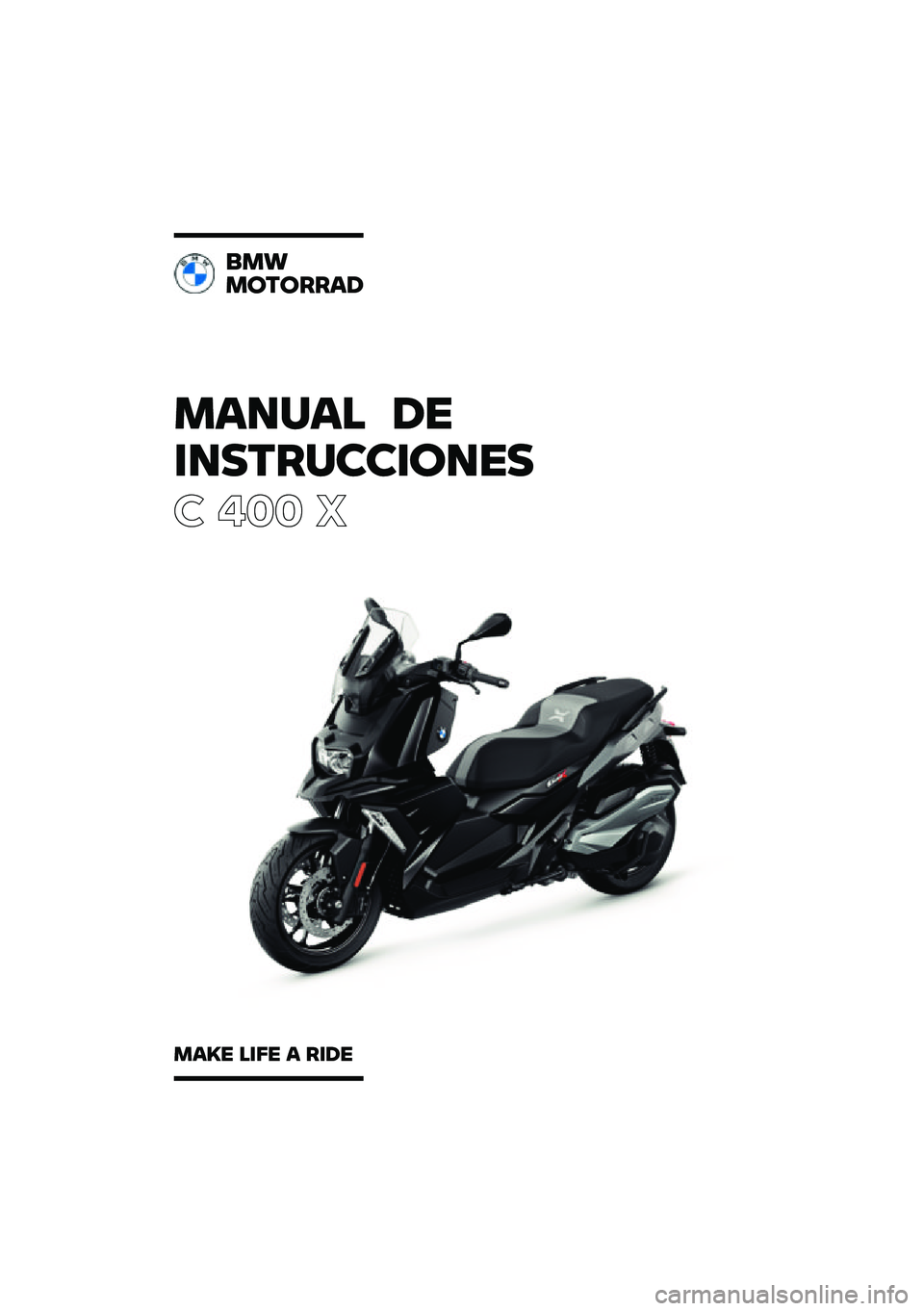 BMW MOTORRAD C 400 X 2021  Manual de instrucciones (in Spanish) 