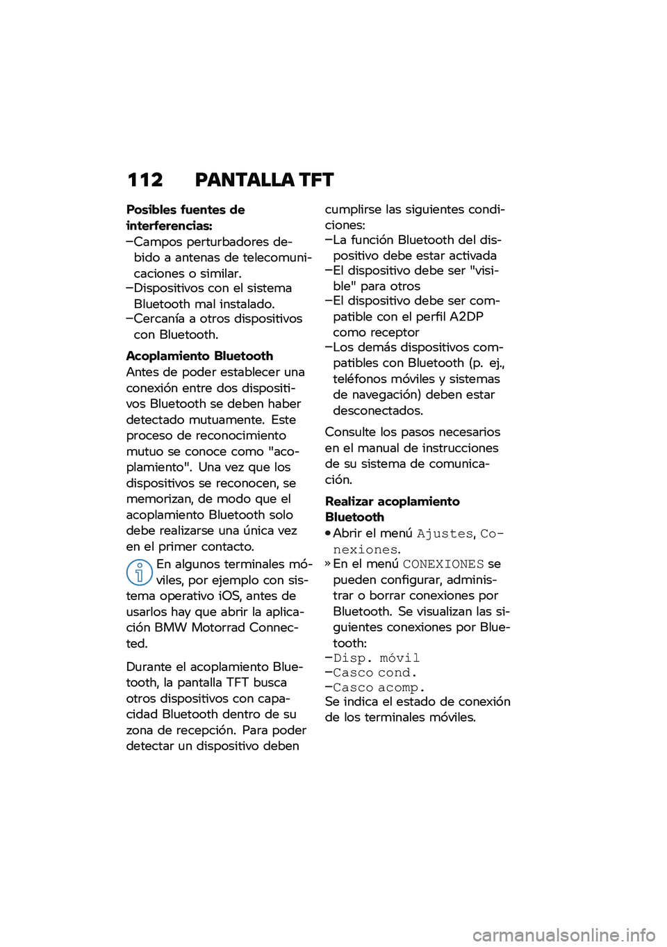 BMW MOTORRAD C 400 X 2021  Manual de instrucciones (in Spanish) �
�
� �F��
����� ��5�
���\b��!�
��\b �&�\f���	��\b �����	���&��������\b�O
�9��
��� ���	��
�	�����	�� ���&���� � ������� �� �������
�
��