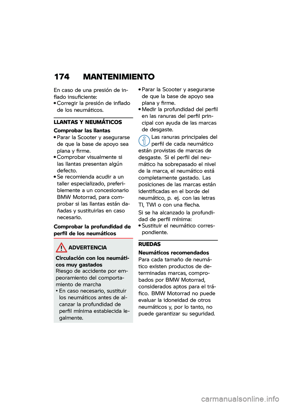 BMW MOTORRAD C 400 X 2021  Manual de instrucciones (in Spanish) �
�8� ���
���
�\f��\f��
��
�%� ���� �� �
�� ��	����� �� ���&����� ����
���������>�9��	�	��\b��	 �� ��	����� �� ��������� ��� ���
