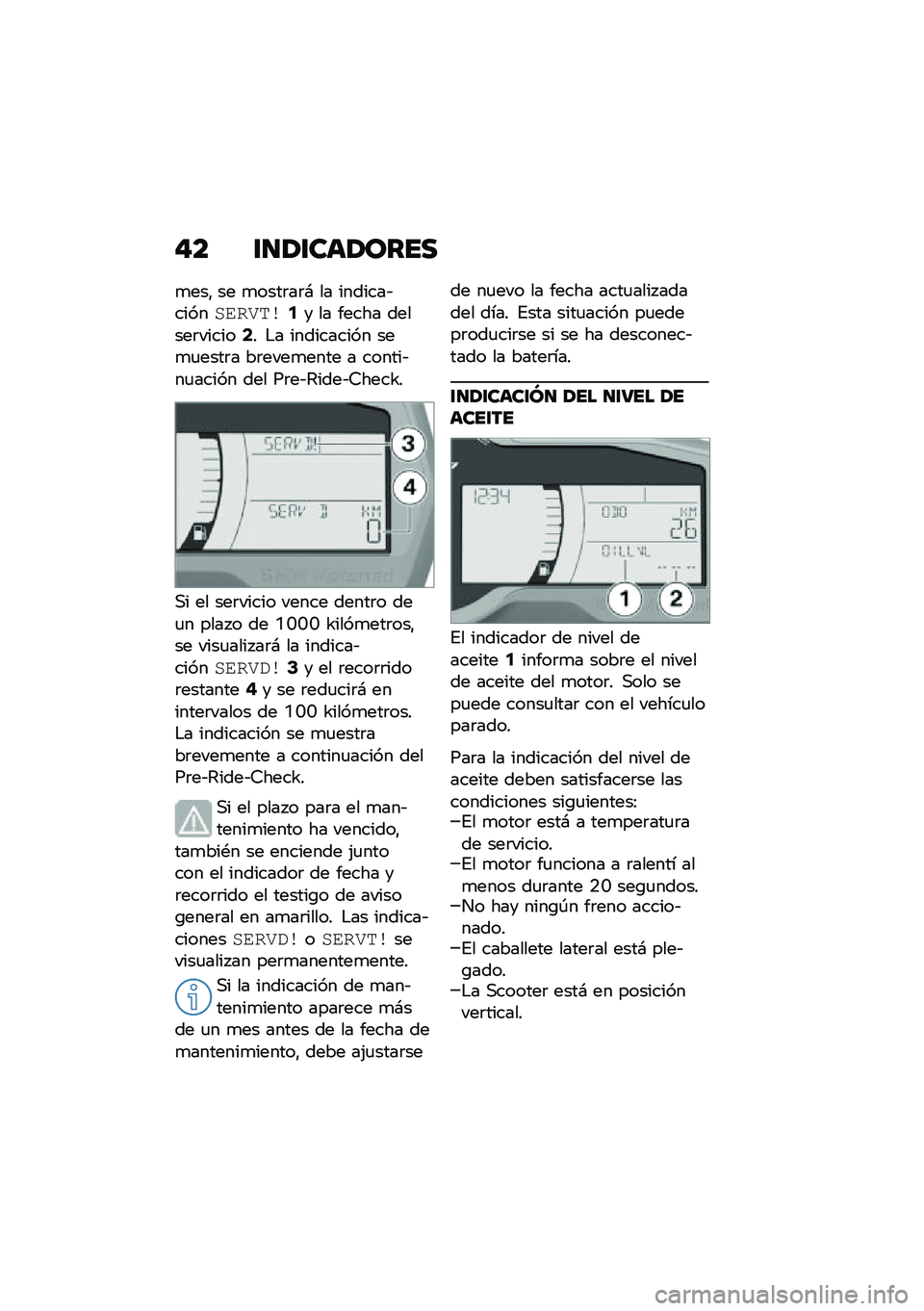 BMW MOTORRAD C 400 X 2021  Manual de instrucciones (in Spanish) �� �\f�
�/�\f���/����
�
���" �� �
����	��	�# �� �������&������\f�����2� �� ����� ������	������4� �$� ���������� ���
�
����	� ��	�