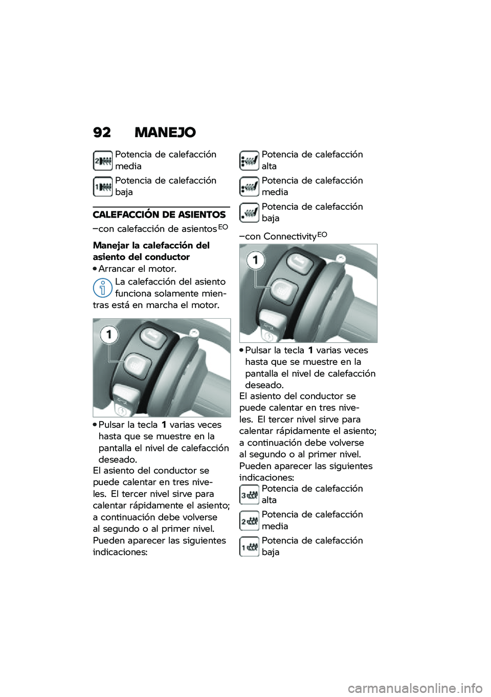 BMW MOTORRAD C 400 X 2021  Manual de instrucciones (in Spanish) �A� ���
��H�
�������� �� ������������
����
�������� �� ��������������(�
�����5����\f�P�
 �/� ���\f��
���
��� ����������