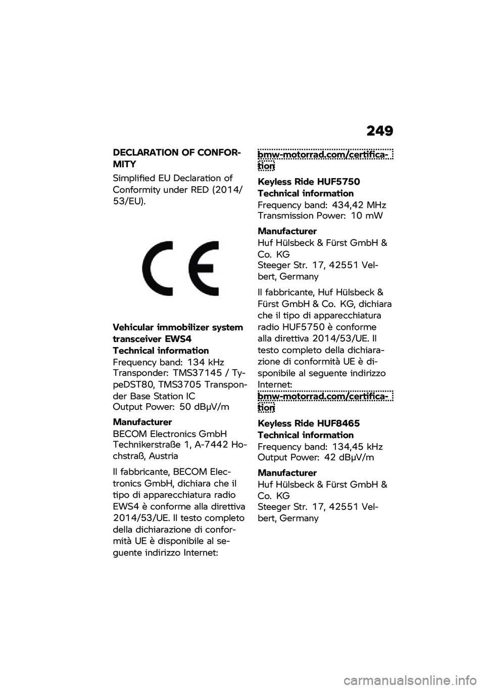 BMW MOTORRAD C 400 X 2021  Libretto di uso e manutenzione (in Italian) ��!�>
�,���������� ��E ����E���#����V
���
��\f����� �*�B �7���\f�	�\b�	�
��� ��������\b�
��
�: �����\b �6�*�7 �<�+�R�.�0�X�M�C�X�*�B�=�
���B�\b���&��