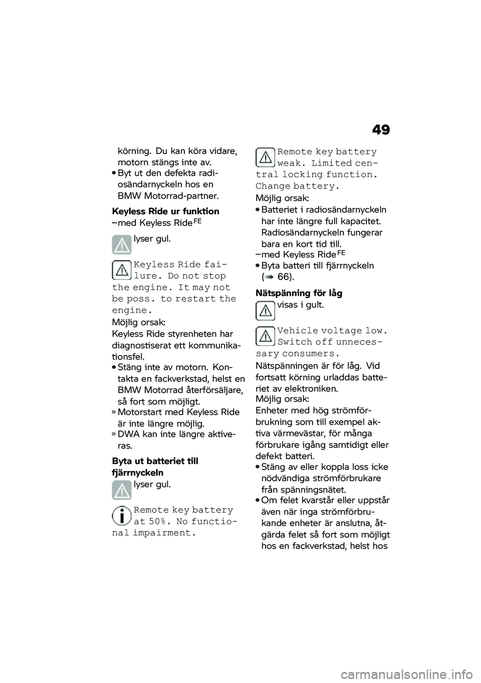 BMW MOTORRAD C 400 X 2021  Instruktionsbok (in Swedish) � �D
�������� �� ��\b� ����\b ���
�\b���"��\f��\f�� �
�����
 ���� �\b����!� �� �
�� �
������\b ��\b�
���\f�
���
�\b���!����� ��\f�
 ����� 