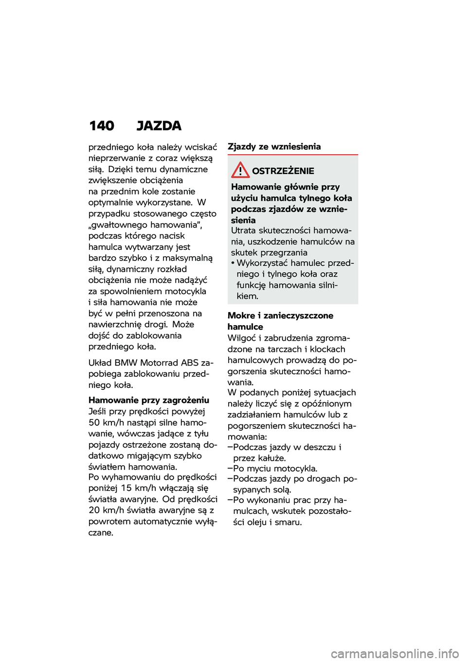 BMW MOTORRAD C 400 X 2021  Instrukcja obsługi (in Polish) �\f�"�
 ����4�
�����
����� ���� ������ �������������������� � ����� ���	����)����)�! �+���	�� ���\b� �
����\b���������	���