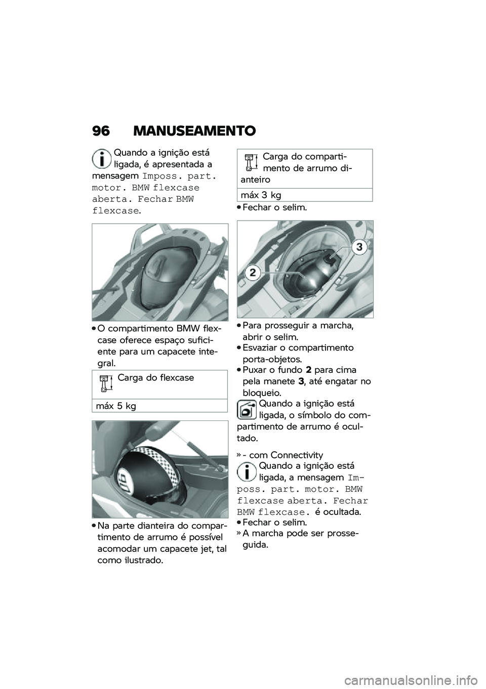 BMW MOTORRAD C 400 X 2021  Manual do condutor (in Portuguese) �I�6 �����������P�
�^�\f����
 � �����$�)�
 ����*�������" �. ��
��������� ��	�������	�	��7��,�,�& �7�(�%��&�����%�& �-�� �*���4�#�(�,��(�3��%�