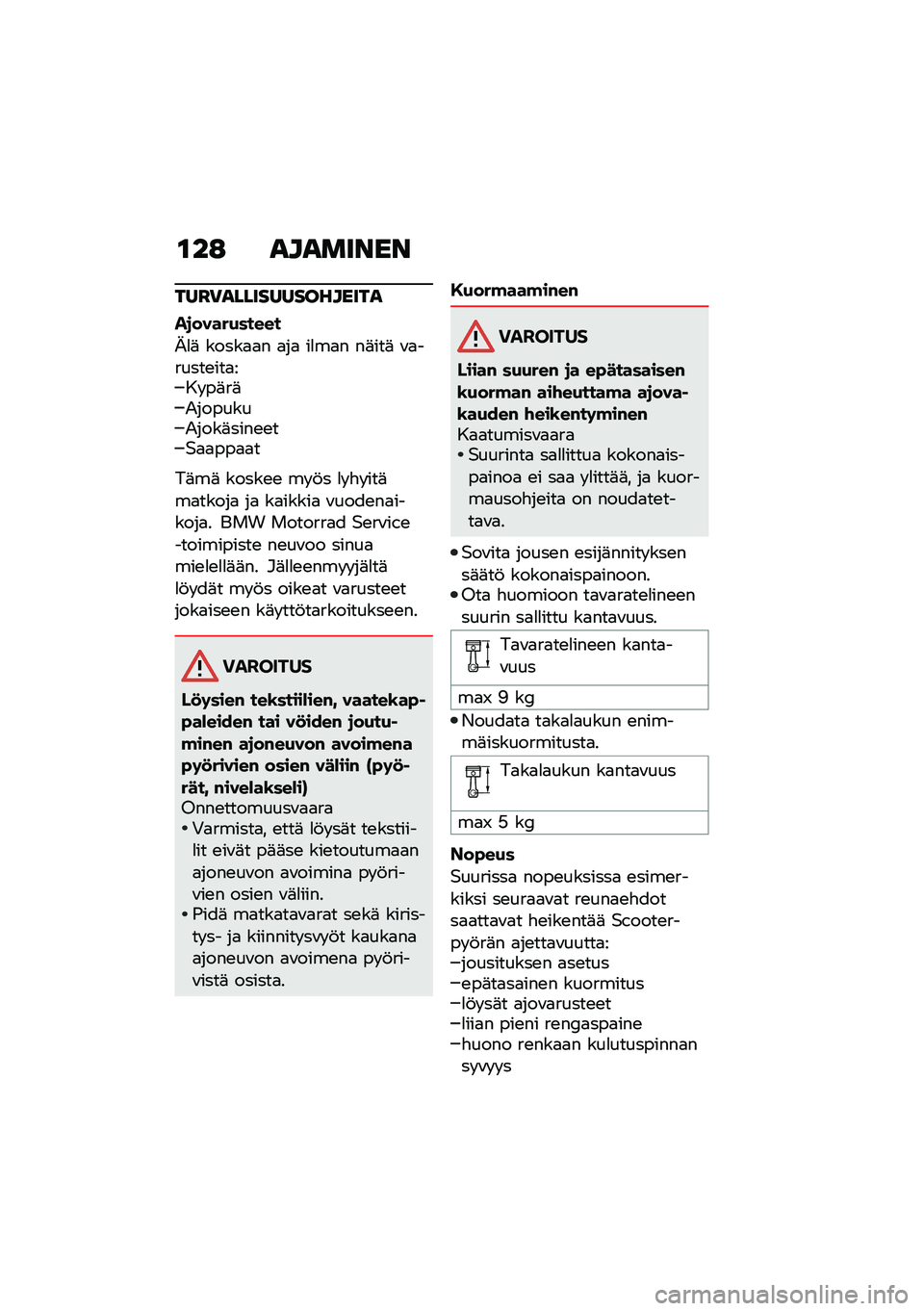 BMW MOTORRAD C 400 X 2021  Käsikirja (in Finnish) �\f��: ��������
���F�)���������������
��
�����(�����
�N�
�	 �����
�
� �
��
 ��
��
� ��	���	 �\f�
������\b���
��� ��	��	�2�������2���