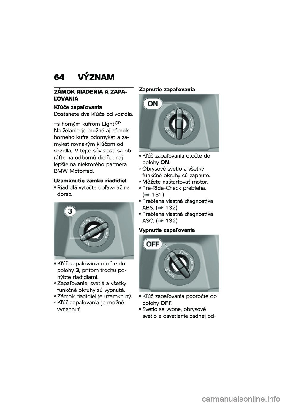 BMW MOTORRAD C 400 X 2021  Návod na používanie (in Slovak) �7�" ��Y�P���	
�P�V�	�� �F�U��:���U� � �P����R�H�����U�
�P�8�2�M�
 ��	��	�8���	��\f�	
�<�����$��� ��� ��5�0�� �� ��������!
� ����$�&�
 ���/���
 �@�