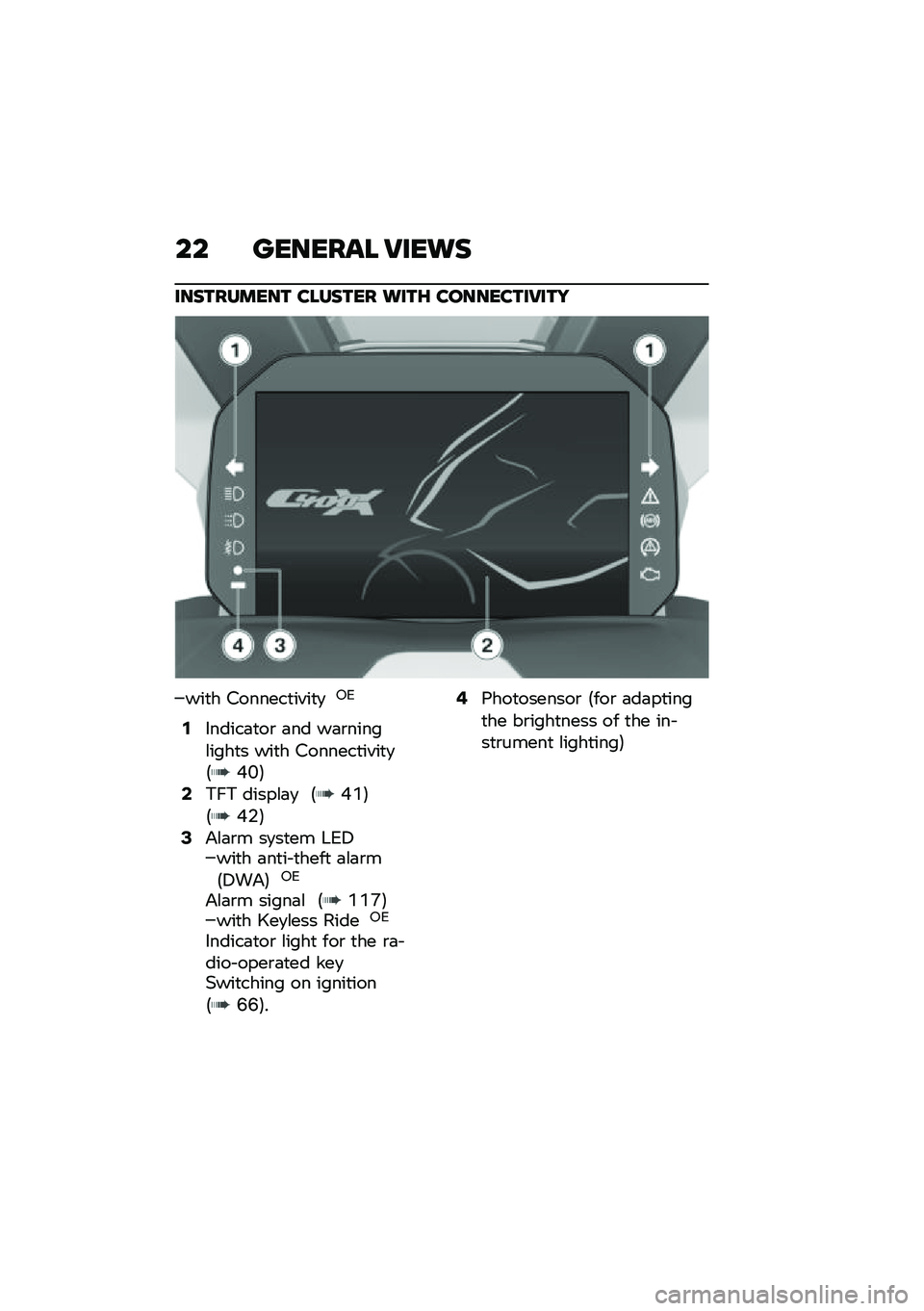 BMW MOTORRAD C 400 X 2020  Riders Manual (in English) �� ������� �7���\b�
���������� ������� �\b���G ���������7���
���
� �#������
����
�
�3�4
�,������	�
��\b �	�� ��	�\b�����\f����
� �