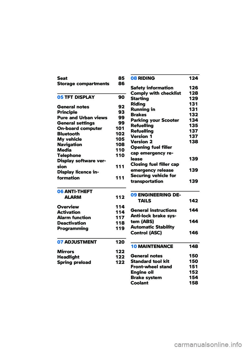 BMW MOTORRAD C 400 X 2020  Riders Manual (in English) ���!�" �:�.��"�#��!�5� �0�#�(�-�!��"�(��$�"�% �:�2
�
�.��A� �6���B��� �=�

���$���!�* �$�#�"��% �=��B���$�0��-�*� �=�?�B�,�� �!�$�& ��� �!�$ �����% �=�=���$���!�* �