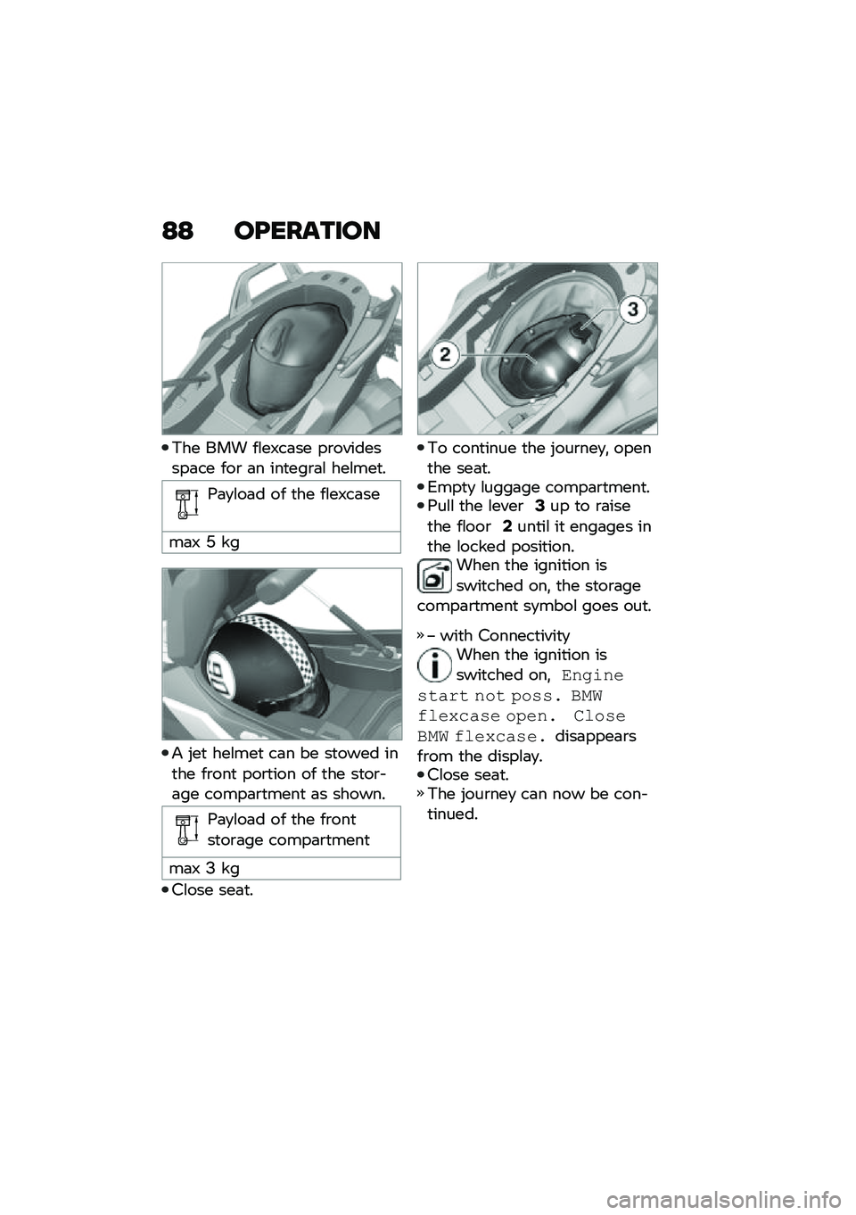 BMW MOTORRAD C 400 X 2020  Riders Manual (in English) �:�: ��B�������
�,�� ��� ��\f��;��	�� ��\b���������	�� ���\b �	� ���
���\b�	�\f ���\f���
�
�:�	�
�\f��	� �� �
�� ��\f��;��	��
��	�; �C ��
� �"�