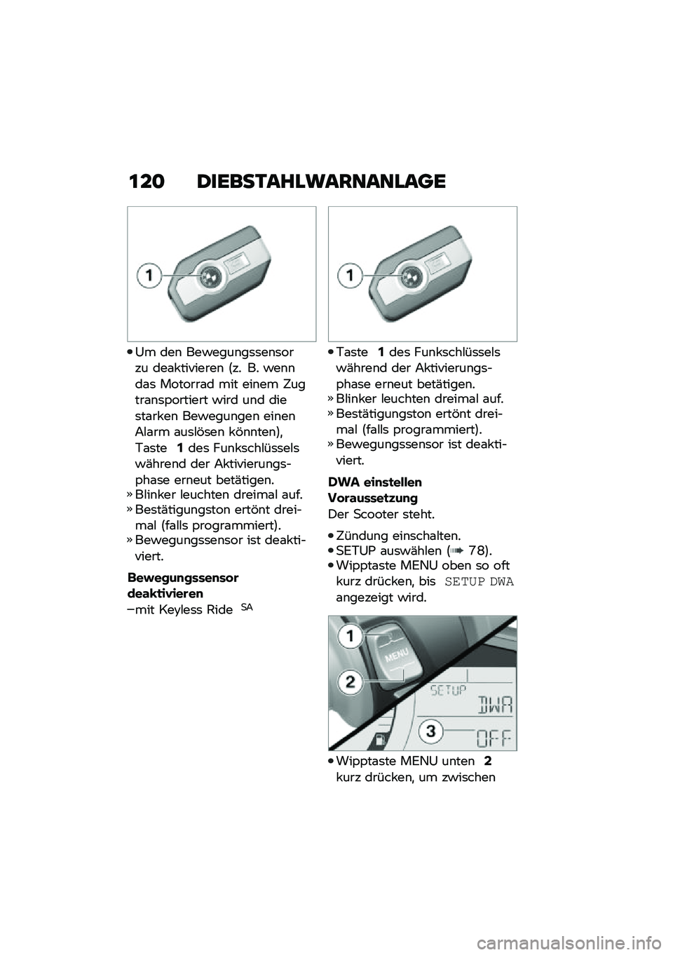 BMW MOTORRAD C 400 X 2020  Betriebsanleitung (in German) �\f��
 �2�����1����\b���������
�0� ���\b ���!����\b��	�	��\b�	���� ���\f� ��������\b �>�� �� �!��\b�\b��\f�	 �������\f� ��� ���\b�� �9���