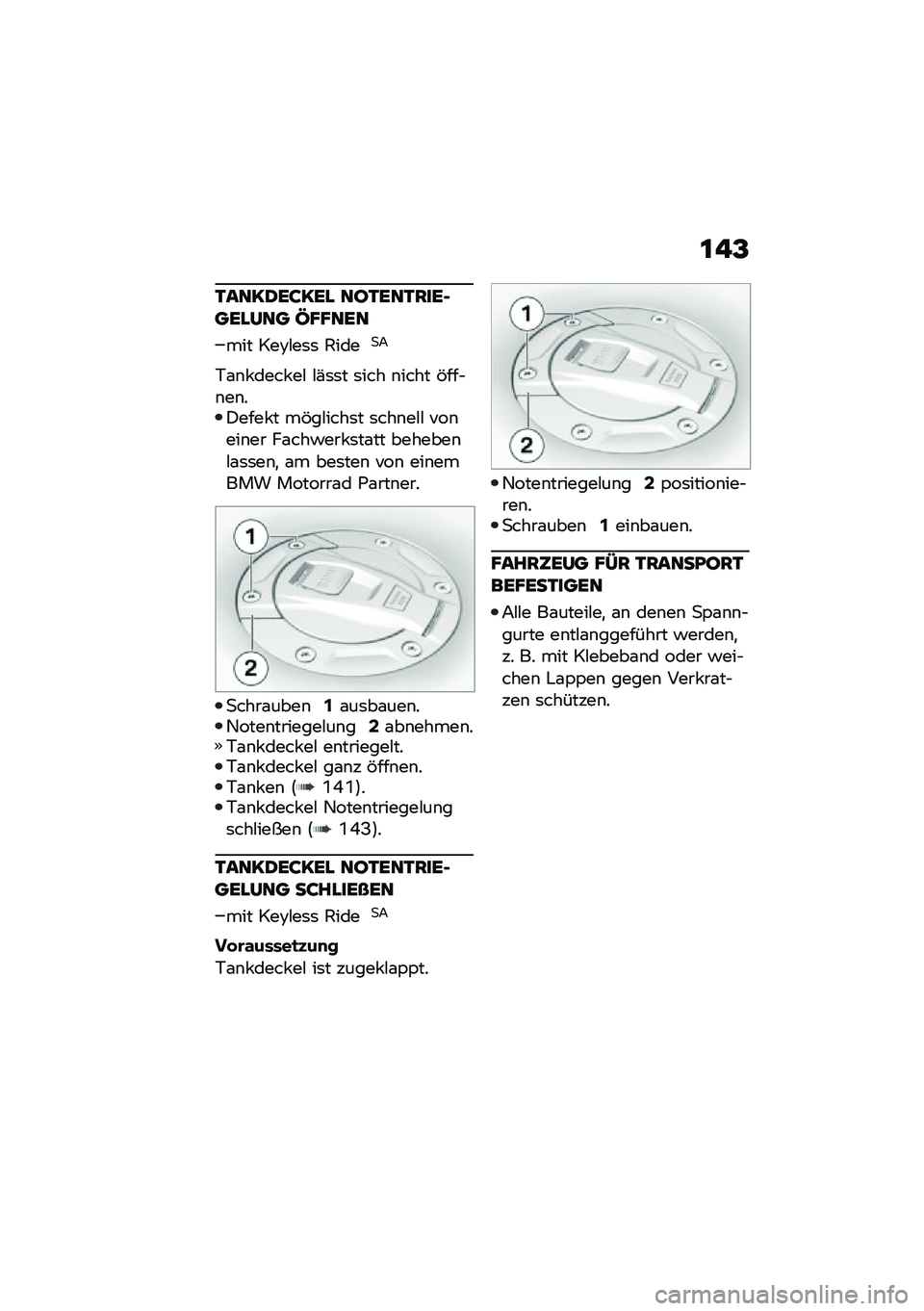 BMW MOTORRAD C 400 X 2020  Betriebsanleitung (in German) �\f� �B
�1���;�2��:�;�� ��E�1���1����+������ �D�H�H���
��� ���<�#��	�	 �5����
�;
�+�\f�\b� ���� ��# �#�(�	�	� �	��� �\b���� �&���$�\b��\b��)���� � ��&