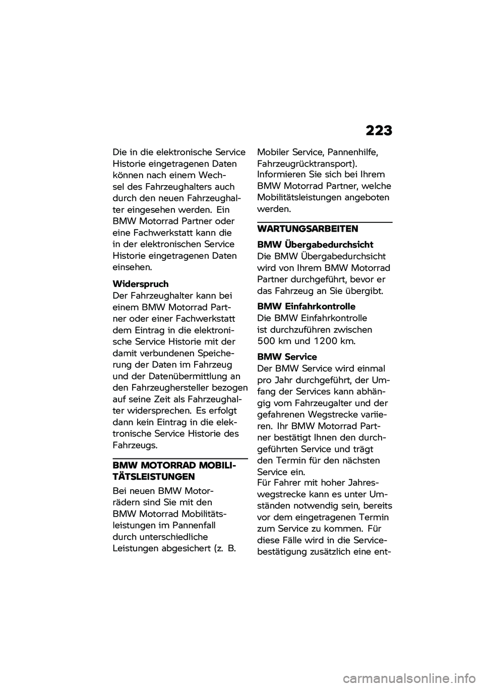 BMW MOTORRAD C 400 X 2020  Betriebsanleitung (in German) ���B
�)�� ��\b ��� ��#�� ����\b��	��� �
�������%��	����� ���\b�����\f���\b��\b �)�\f���\b� �&�\b�\b��\b �\b�\f�� ���\b�� �����$�	��# ���	 ��\f��