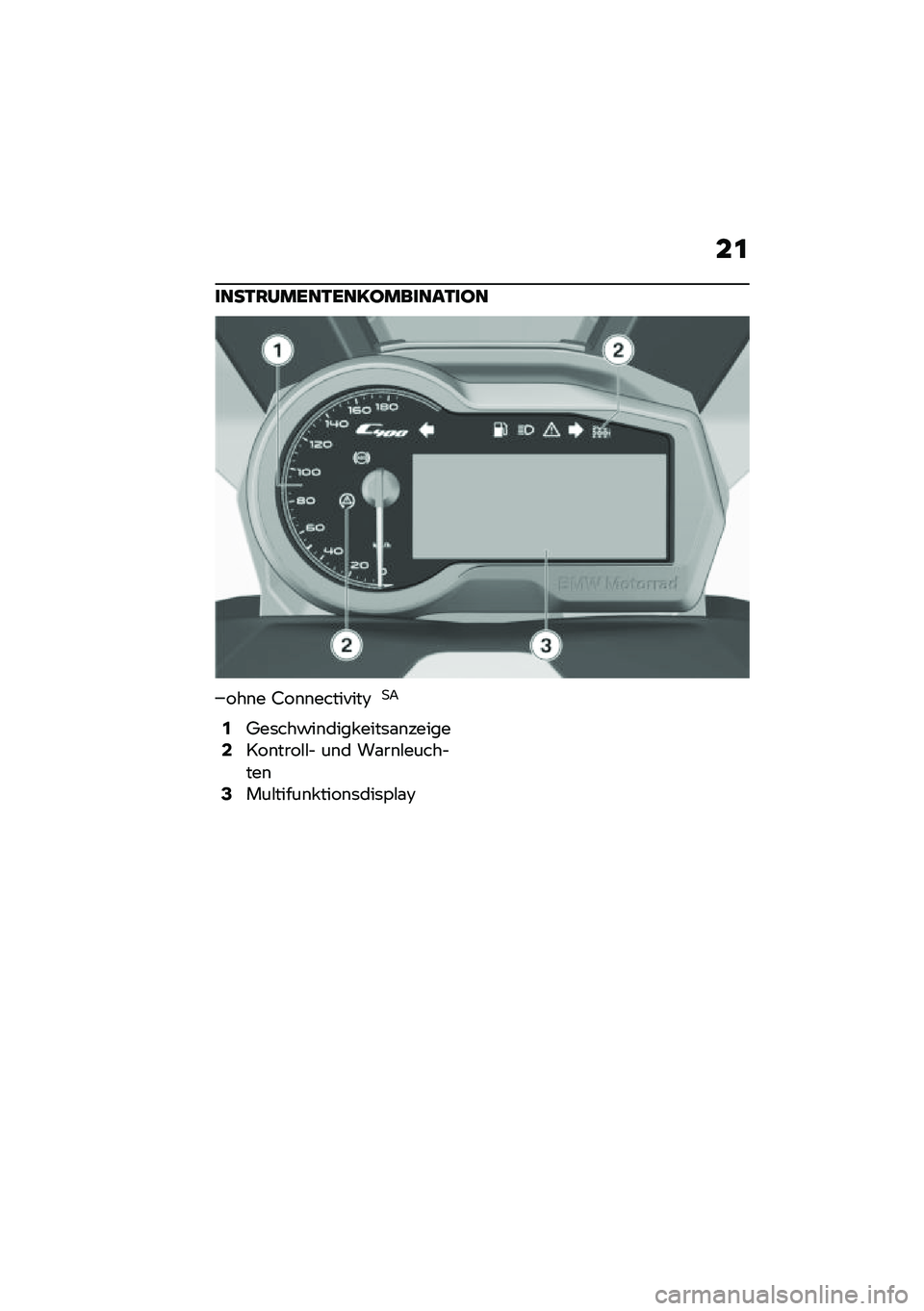 BMW MOTORRAD C 400 X 2020  Betriebsanleitung (in German) ��\f
����1������1���;�E������1��E�
���\b� �=��\b�\b��������<�
�;
�0�8��	���!��\b���� ����	�\f�\b������2���\b����#�#�$ ��\b� ��\f��\b�#�����$��