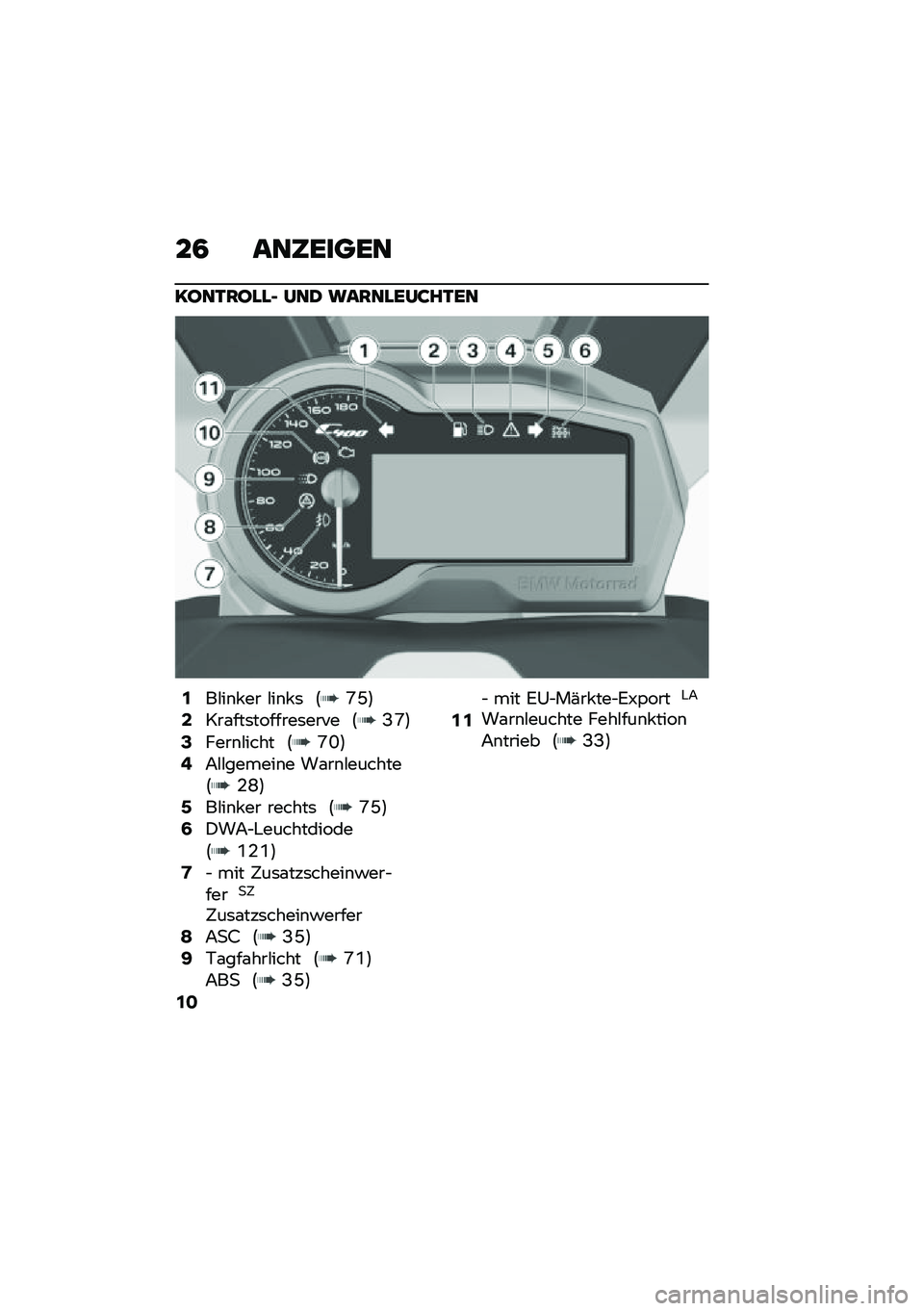 BMW MOTORRAD C 400 X 2020  Betriebsanleitung (in German) ��4 ���6�����
�;�E��1��E���+ ���2 �\b�������:��1��
�0��#��\b� �� �#��\b� �	 �>�N�R�?�2���\f���	�������	���� �>�F�N�?�4����\b�#���� �>�N�L�?�6�;�#�#��