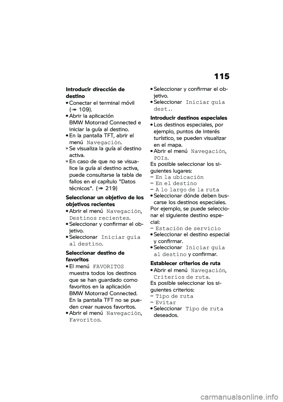 BMW MOTORRAD C 400 X 2020  Manual de instrucciones (in Spanish) �
�
�-
���	����\f��� ��������(� �����\b�	���
�9�������	 �� ���	�
���� �
�����<�0�O�M�=��+��	��	 �� ������������� �����	�	�� �9�����
