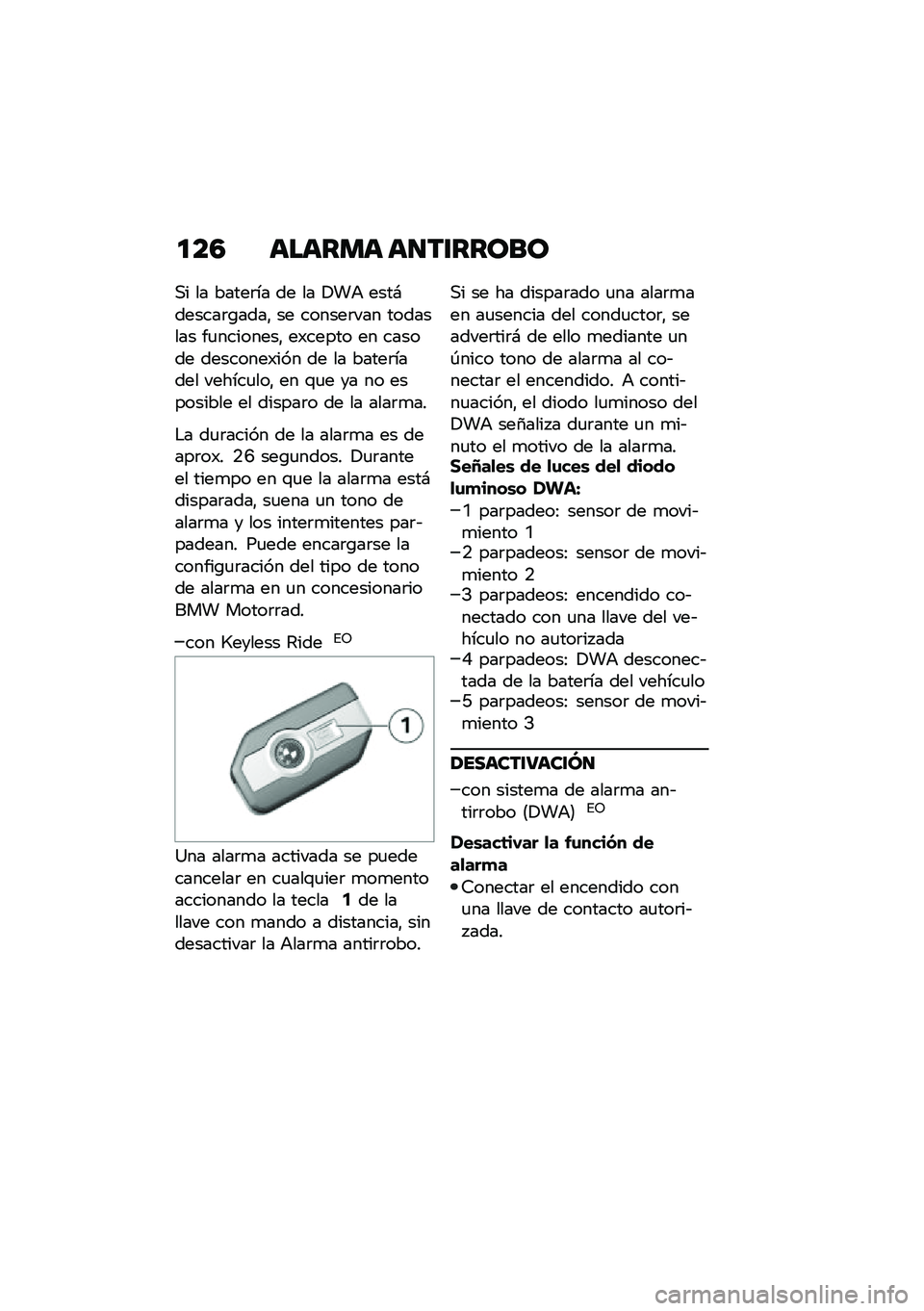 BMW MOTORRAD C 400 X 2020  Manual de instrucciones (in Spanish) �
��3 ������ ��
��\f�����
�,� �� �����	�� �� �� �!��+ ����#������	�\b����" �� ������	��� �������� ��
��������" ��)����� �� ��