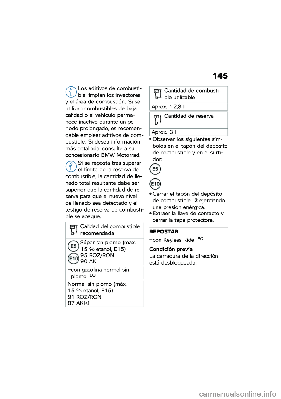 BMW MOTORRAD C 400 X 2020  Manual de instrucciones (in Spanish) �
��-
�$�� �������� �� ���
��
����&��� ���
���� ��� ��������	��� �� �#�	�� �� ���
��
������ �,� ���
����� �� ���
��
������� �