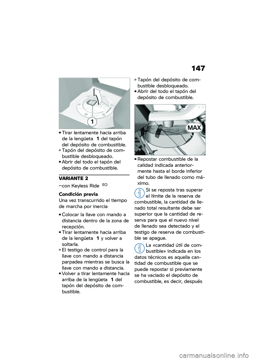 BMW MOTORRAD C 400 X 2020  Manual de instrucciones (in Spanish) �
��8
�;��	��	 ������
���� ����� ��	�	����� �� ����\b�b����2��� �������� �������� �� ���
��
��������;���� ��� �������� ��