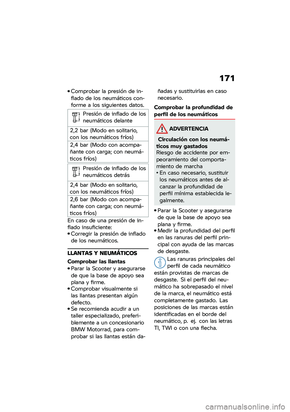 BMW MOTORRAD C 400 X 2020  Manual de instrucciones (in Spanish) �
�8�

�9��
��	����	 �� ��	����� �� ���&����� �� ��� ���
�
�#����� ����&���	�
� � ��� ���\b�
������ ������
��	����� �� ������� 
