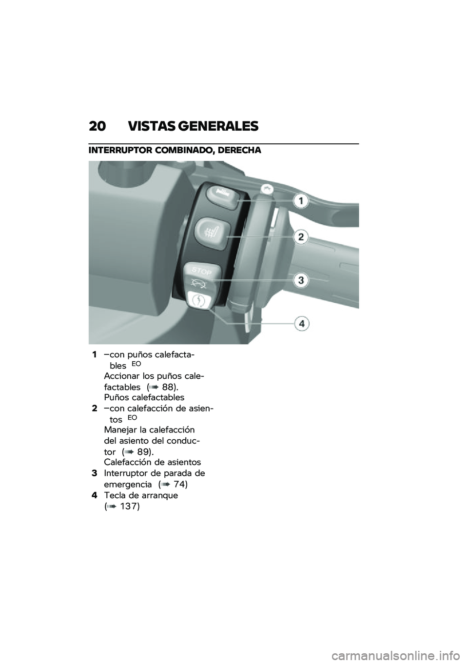 BMW MOTORRAD C 400 X 2020  Manual de instrucciones (in Spanish) ��\b �9�\f���� ���
������
�\f�
������F��� �����\f�
��/��@ �/�����S�
�2��� ��
�4�� ����������&�����%�8
�+�������	 ��� ��
�4�� �����&�