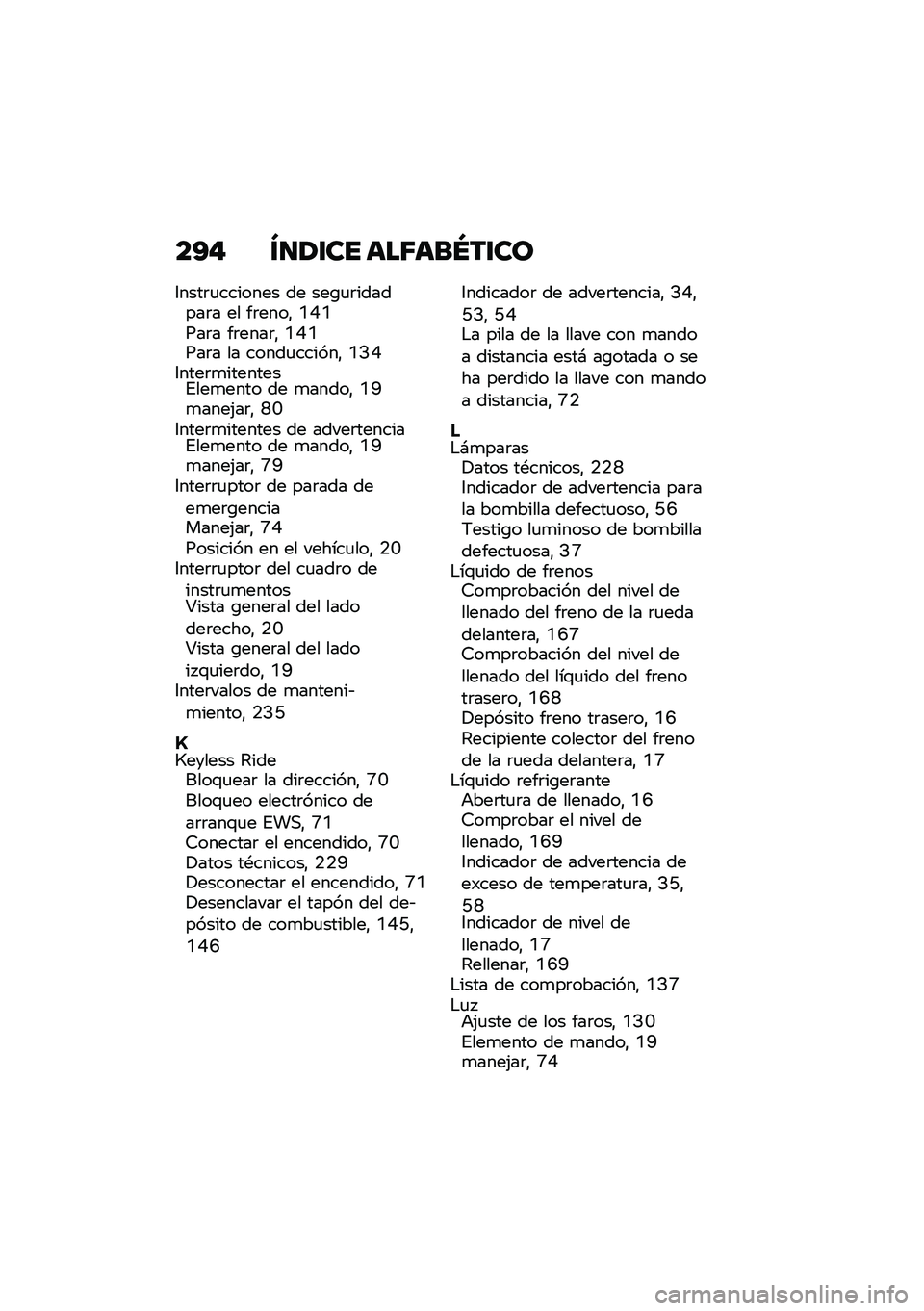 BMW MOTORRAD C 400 X 2020  Manual de instrucciones (in Spanish) ��A� �U�
�/�\f�� ���5���O��\f��
�6����	�
������� �� ���\b�
�	�������	� �� ��	����" �0�2�0���	� ��	����	�" �0�2�0���	� �� �����
������" �0�B�2