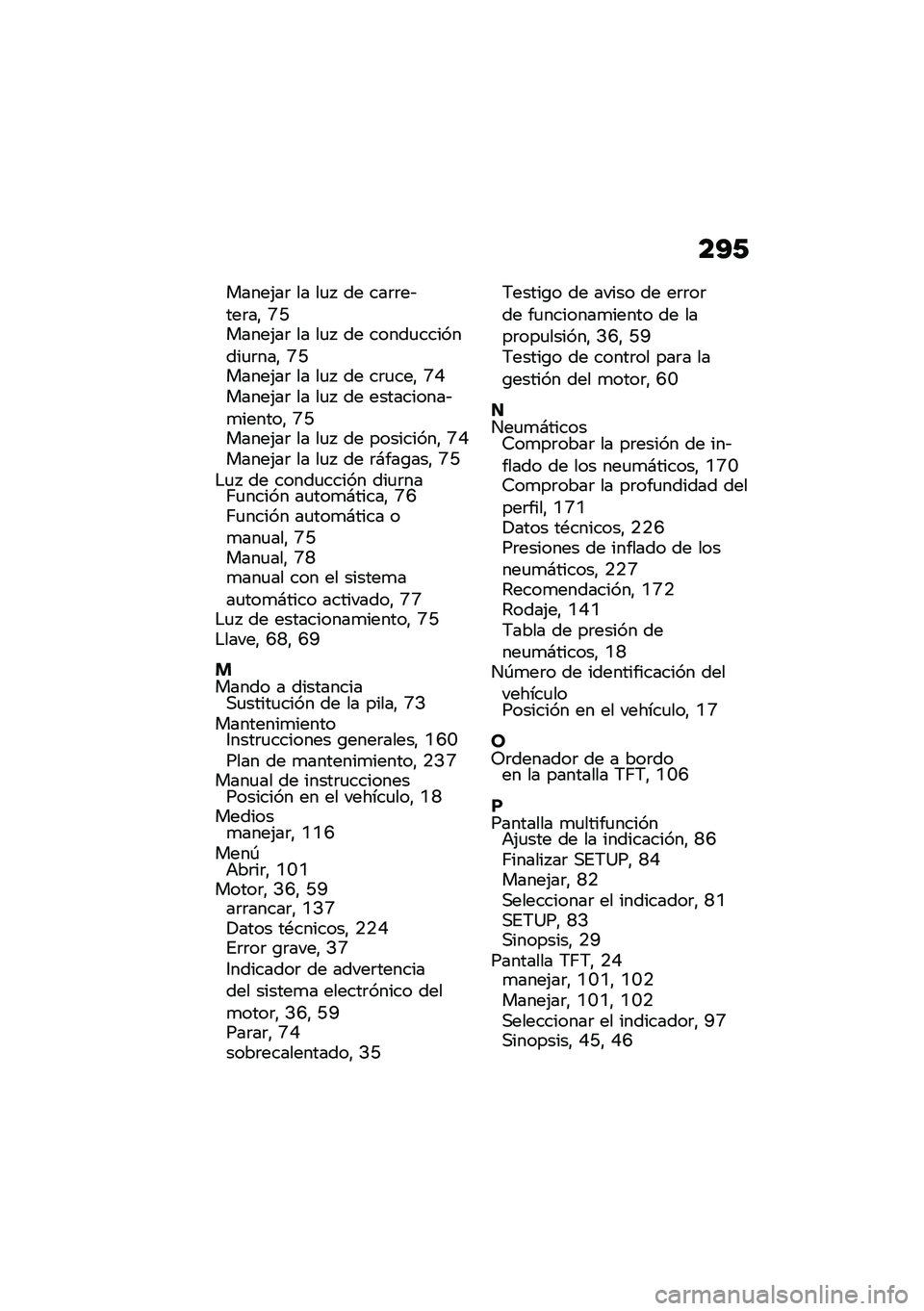 BMW MOTORRAD C 400 X 2020  Manual de instrucciones (in Spanish) ��A�-
�����(��	 �� ��
�  �� ���	�	��&���	��" �J�K�����(��	 �� ��
�  �� �����
��������
�	���" �J�K�����(��	 �� ��
�  �� ��	�
���" �J�2�����(��	