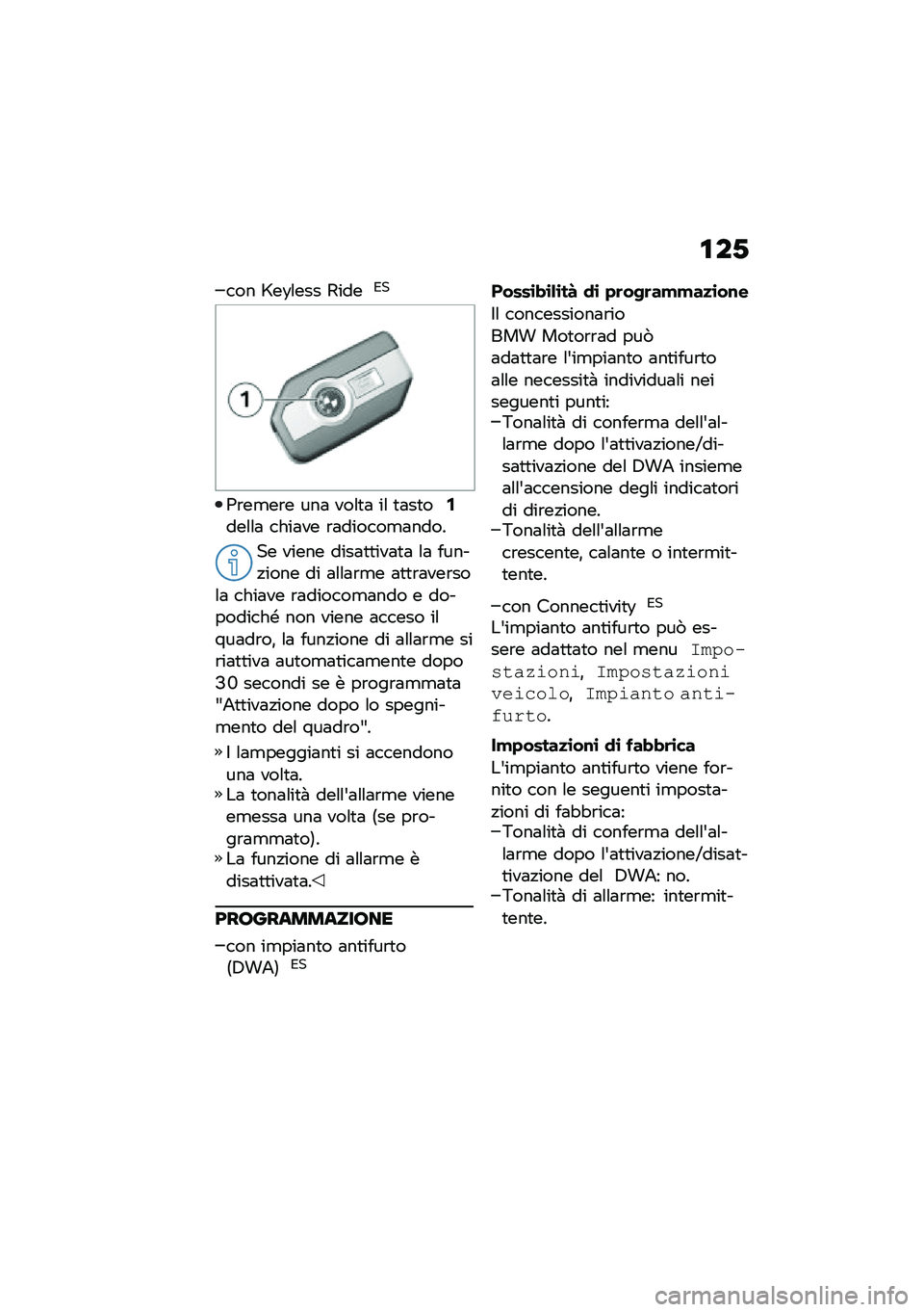 BMW MOTORRAD C 400 X 2020  Libretto di uso e manutenzione (in Italian) �\f��*
��� �T��:�\f��� �6����*�
�3�\b��
��\b� ���	 ���\f�
�	 ��\f �
�	��
��/���\f�\f�	 ����	�� �\b�	������
�	����
�� ����� ����	�
�
���	�
�	 �\f�	 ��