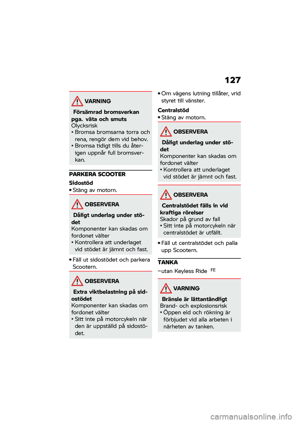 BMW MOTORRAD C 400 X 2020  Instruktionsbok (in Swedish) ���@
�������
��!��	�#���� �����	�1���
���+�,�� �1�#�
� ��(�/ �	��\f�
�	�1��!���
���
����\f��
�\b � ��\f��
�\b���\b ��\f���\b �\f������\b�" ������