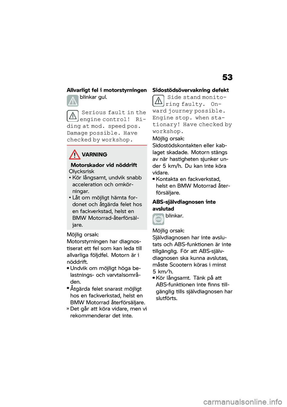 BMW MOTORRAD C 400 X 2020  Instruktionsbok (in Swedish) �1�F
��$�$�1���$�\b�,�
 � ��$ �\b ���
���	�
�.���\b��,��
� �����\b� ����
���!���-�+ �/�"�-�� ��  ����� �#�� � ��� ��!��� ����0�� �# �"� ���0�$ �+�,���