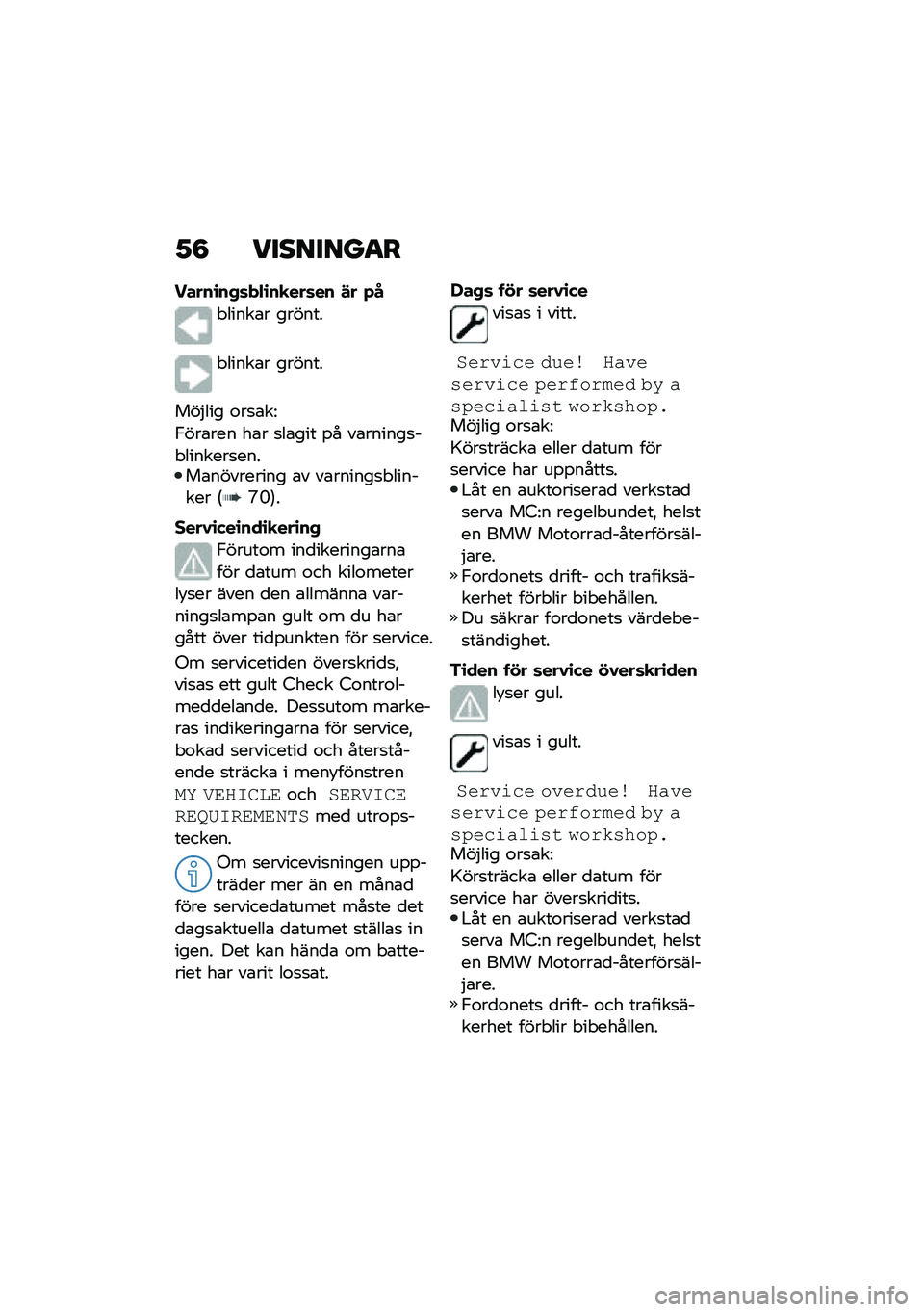 BMW MOTORRAD C 400 X 2020  Instruktionsbok (in Swedish) �1�8 ��������
�
�����\b��,�	��$�\b��
���	�� �#� �+�
� �����\b� ������
� �����\b� ������
���$��� �\f��
�\b��@
�0���\b��� ��\b� �
��\b��� �%�