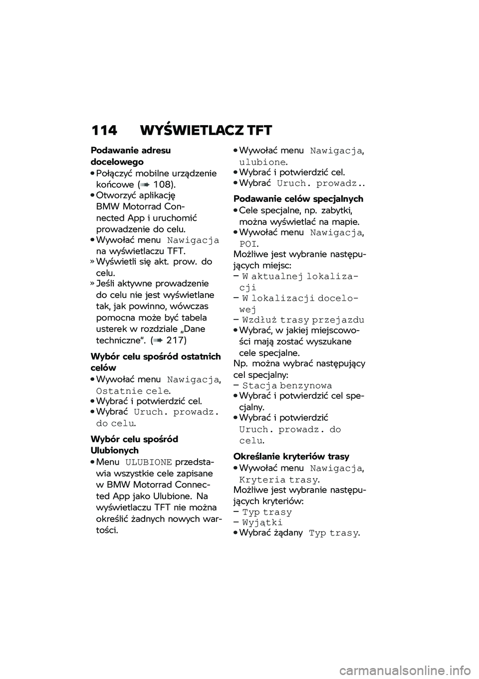 BMW MOTORRAD C 400 X 2020  Instrukcja obsługi (in Polish) �\f�\f�" ��Q�P�������B� ��K�
��\f�)��+����& ��)��&���)�\f�	�&��\f�+�&��\f
�(���)���� �\b��&���� ����)�
��������6���� �A�2�T�L�B�!�;������� ����
