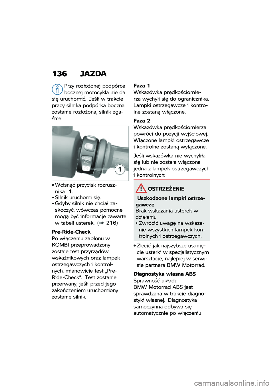 BMW MOTORRAD C 400 X 2020  Instrukcja obsługi (in Polish) �\f�I�: ����4�
�(��� ����������% ���
�� ����&������% �\b�������� ��� �
����	 �����#��\b���! �*���� � ������������ ������� ���
