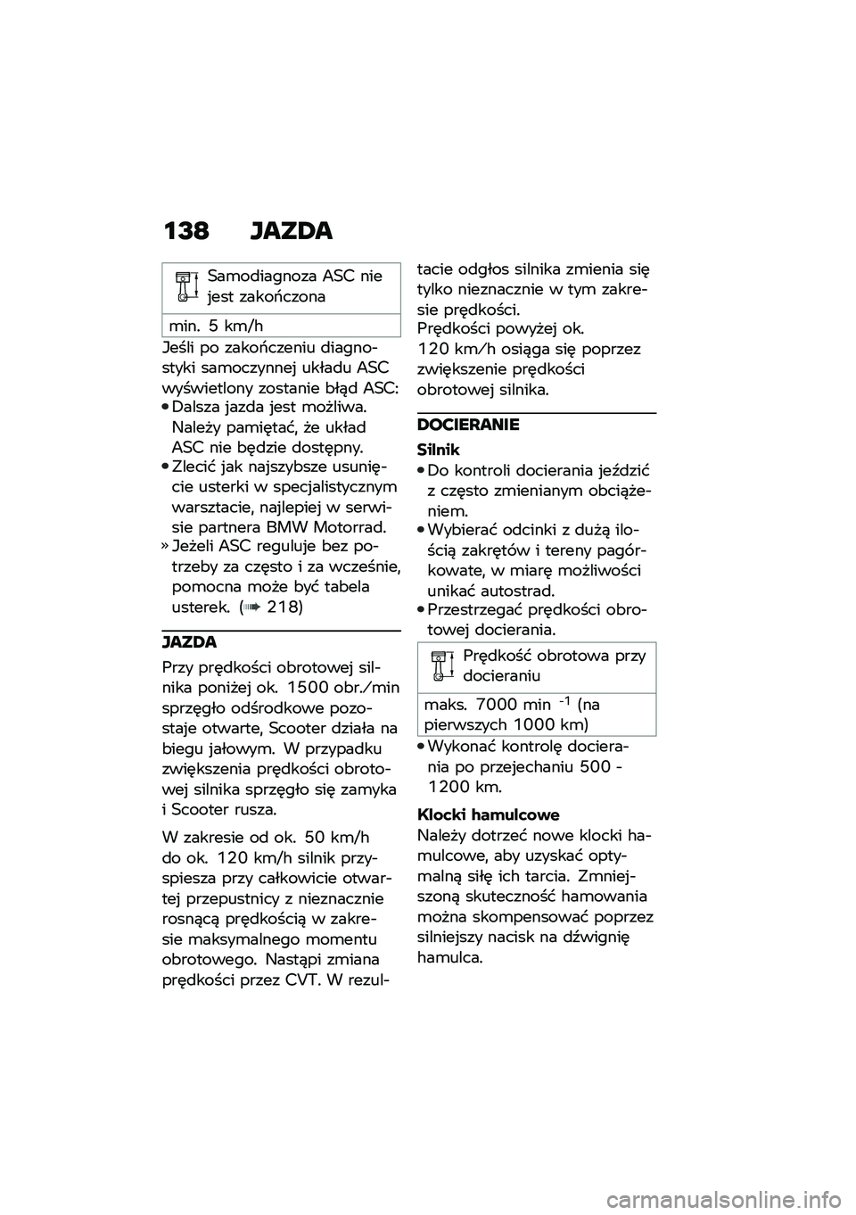 BMW MOTORRAD C 400 X 2020  Instrukcja obsługi (in Polish) �\f�I�E ����4�
�1��\b��
������� �>�1� ����%��� �����6�����
�\b���! �N ��\b�[�#
�*���� �� �����6������ �
������$����� ���\b��������% �