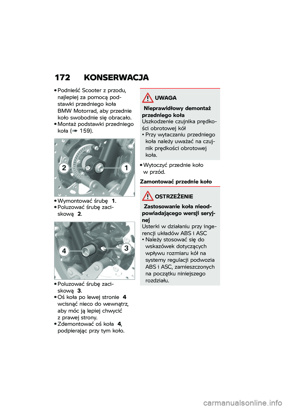 BMW MOTORRAD C 400 X 2020  Instrukcja obsługi (in Polish) �\f�D� ������O���B��
�(��
����� �1������ � �����
��
���%������% �� ���\b���) ���
�$������ �����
����� ������� ��������
�
 ��&�