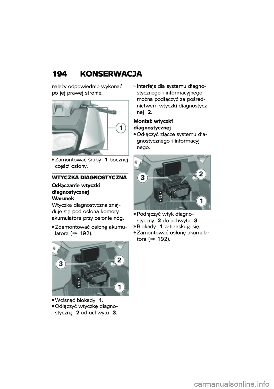 BMW MOTORRAD C 400 X 2020  Instrukcja obsługi (in Polish) �\f�G�" ������O���B��
������ ��
������
��� ��������� �%��% ������% ��������!
�"��\b������� ����&��8�&������%���	��� �������!
�