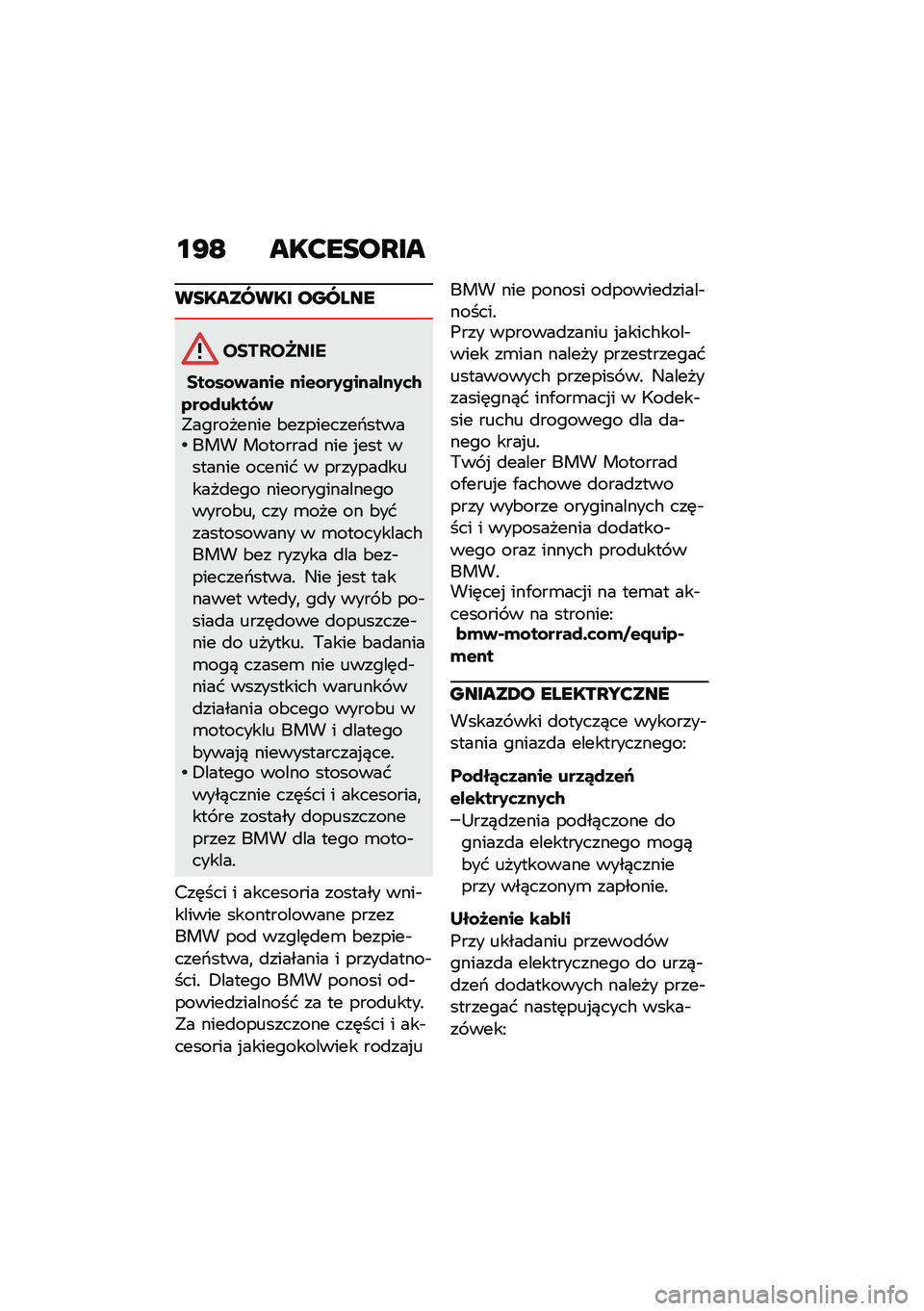 BMW MOTORRAD C 400 X 2020  Instrukcja obsługi (in Polish) �\f�G�E ���B����O��
��������� ������
���������
���\f��\f�+����& ���&�\f��2�������2�	�1�4��\f�)��\b��0�+�"��������� �&���������6����